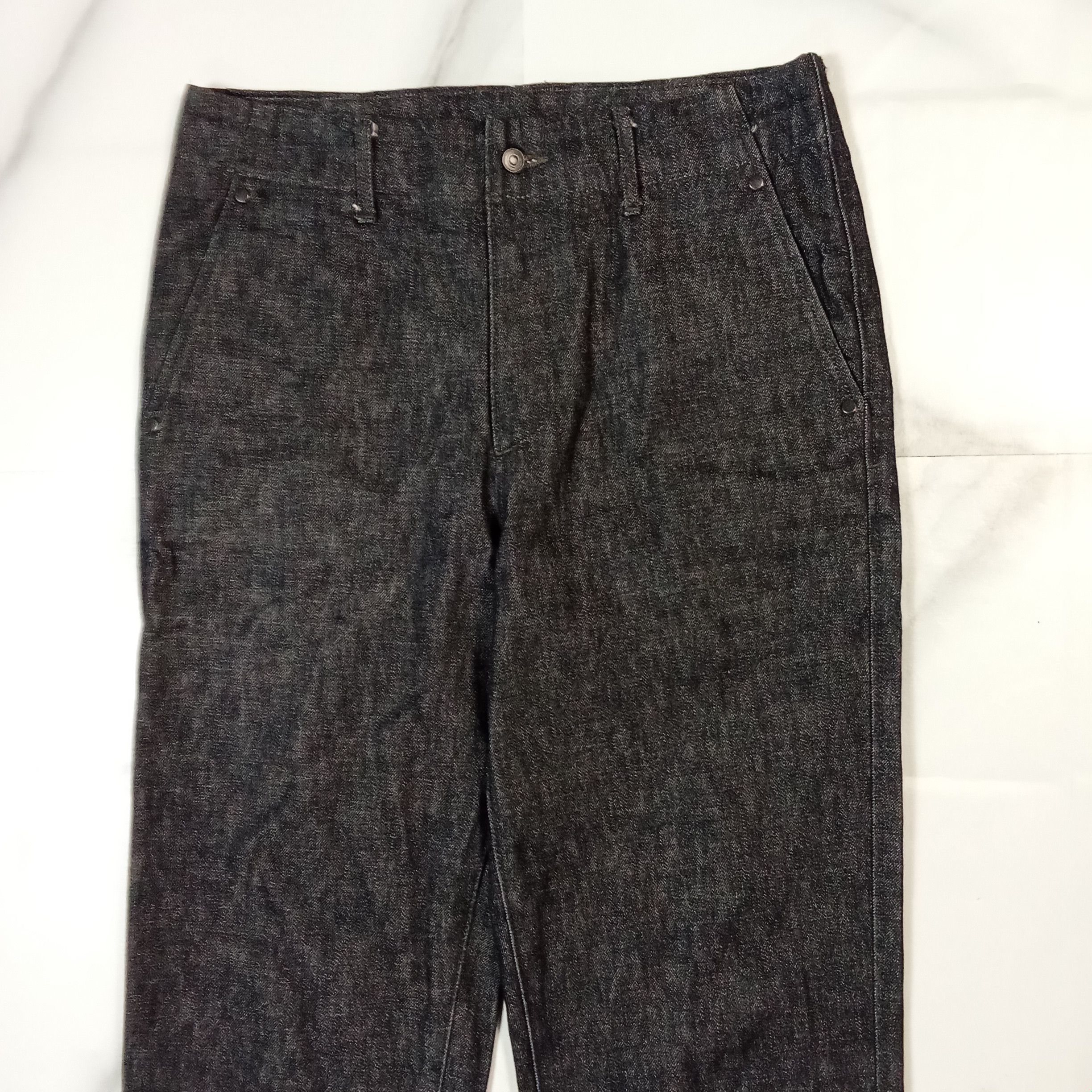 Ground Y Ground Y - Yohji Yamamoto - Waisted Tapped - Raw Pants Size US 30 / EU 46 - 3 Thumbnail