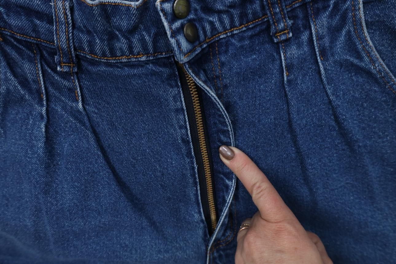 Vintage Vintage 80s 90s Streetwear Relaxed Pleated Denim Jeans Blue Size 26" / US 2 / IT 38 - 7 Thumbnail