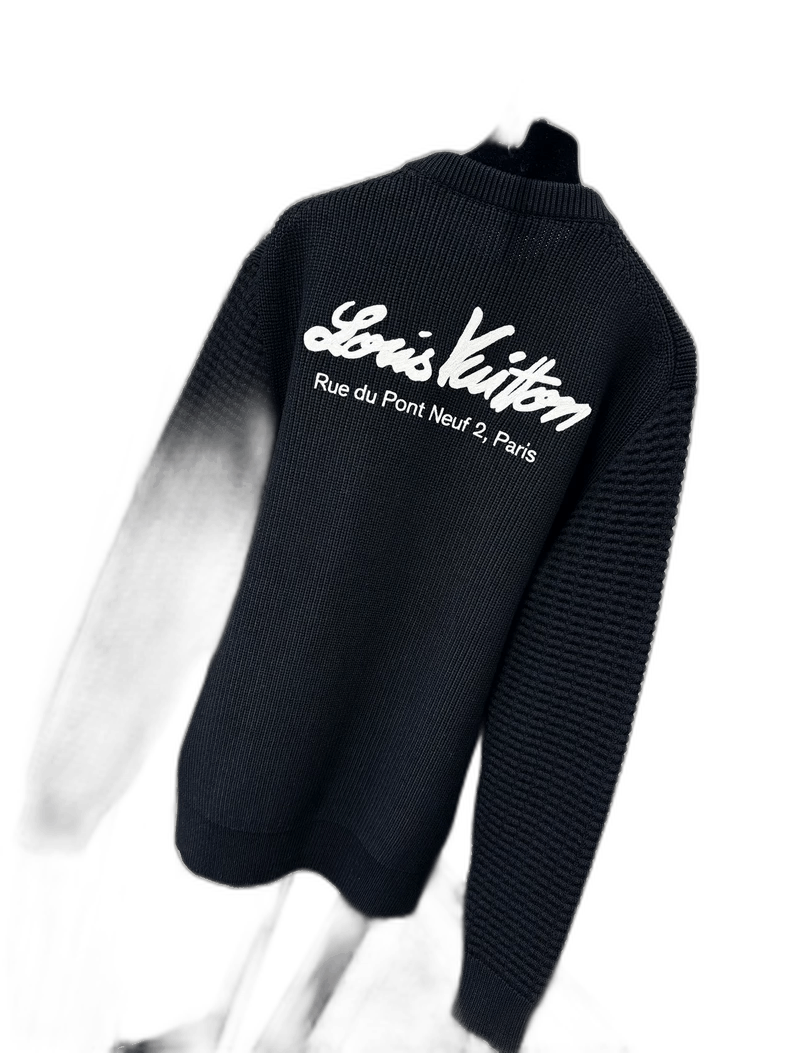 Louis Vuitton Louis Vuitton Nigo Collaboration Black Sweater Size US S / EU 44-46 / 1 - 1 Thumbnail