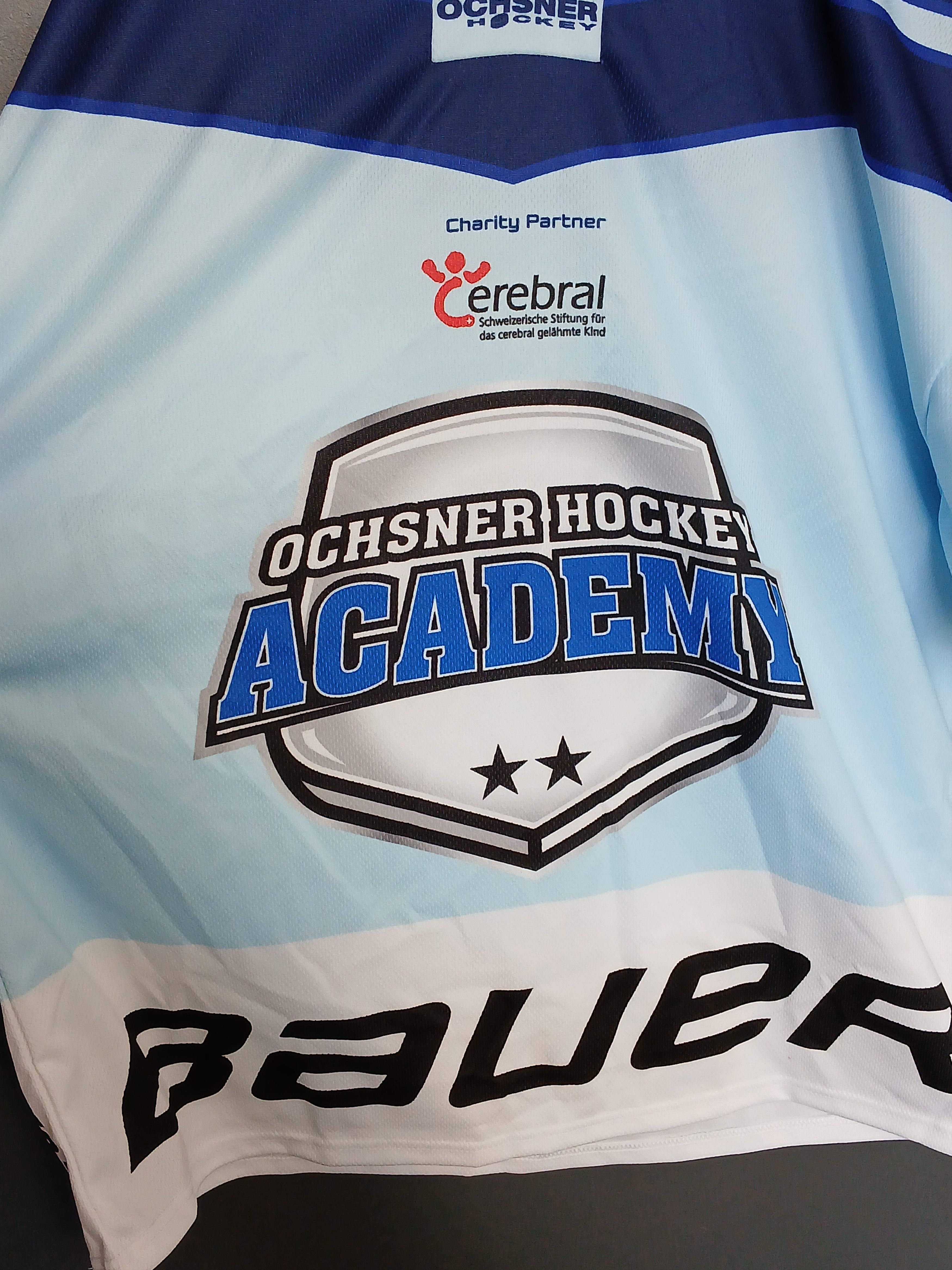 NHL Switzerland Ochsner Hockey Academy Jersey Size US L / EU 52-54 / 3 - 3 Thumbnail