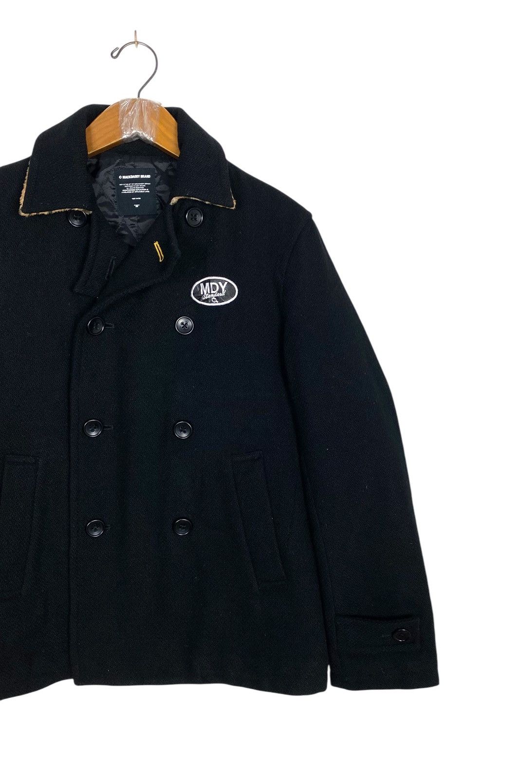 Japanese Brand Rare‼️ Mackdaddy Wool Double Breasted Pea Coat Made in Japan Size US S / EU 44-46 / 1 - 3 Thumbnail