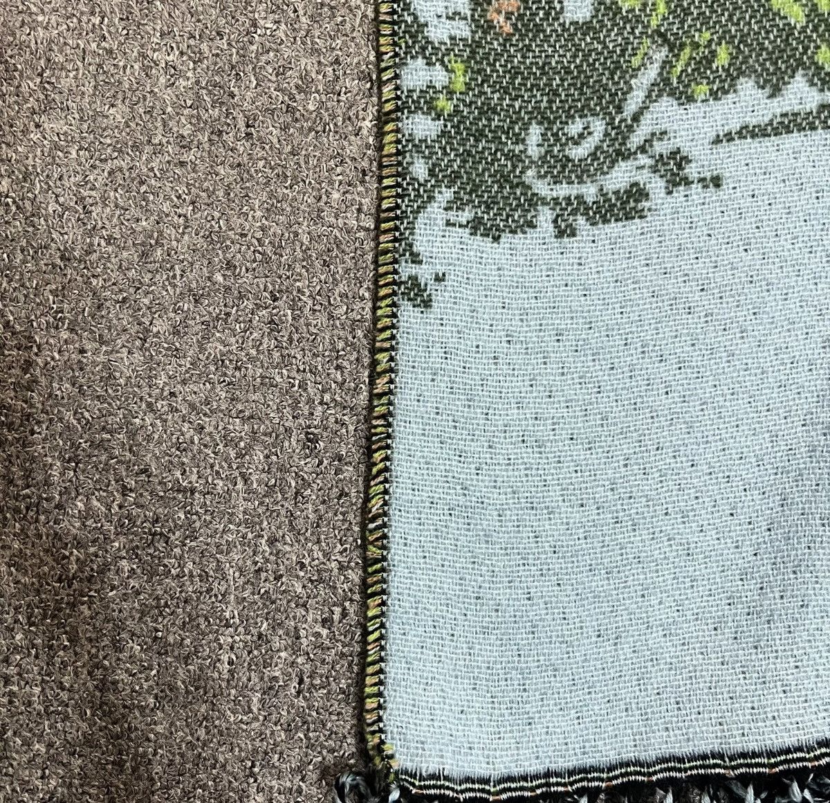 Stussy UNBRANDED Stussy‑Style Sky & Island Resort Jacquard Blanket Size ONE SIZE - 4 Thumbnail