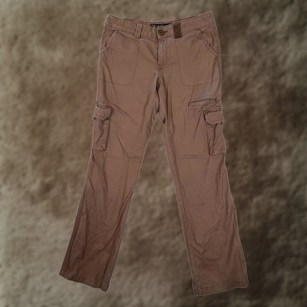 Dickies Dickies Cargo Pants Women 6 Brown Relaxed Fit Twill Pockets Casual Workwear Regular 30in Inseam Mens? Size 28" / US 6 / IT 42 - 1 Thumbnail