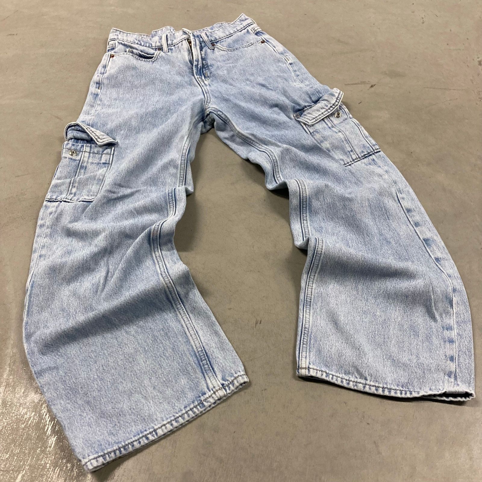 Vintage Old navy Baggy y2k Cargo Pants 24x29 Size US 26 / EU 42 - 1 Thumbnail