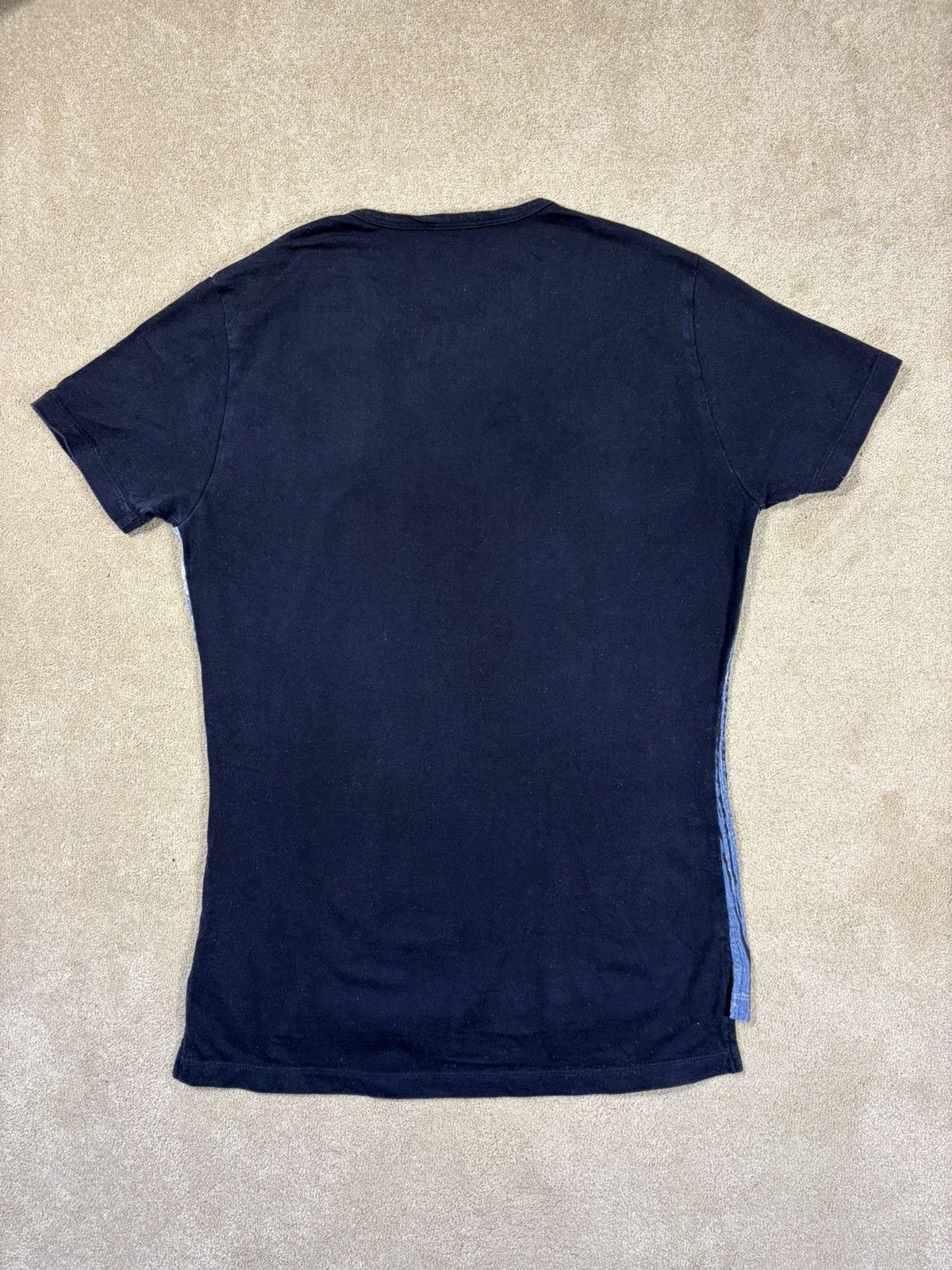 Vivienne Westwood Vivienne Westwood MAN graphic denim print T-shirt in blue Size US S / EU 44-46 / 1 - 4 Thumbnail