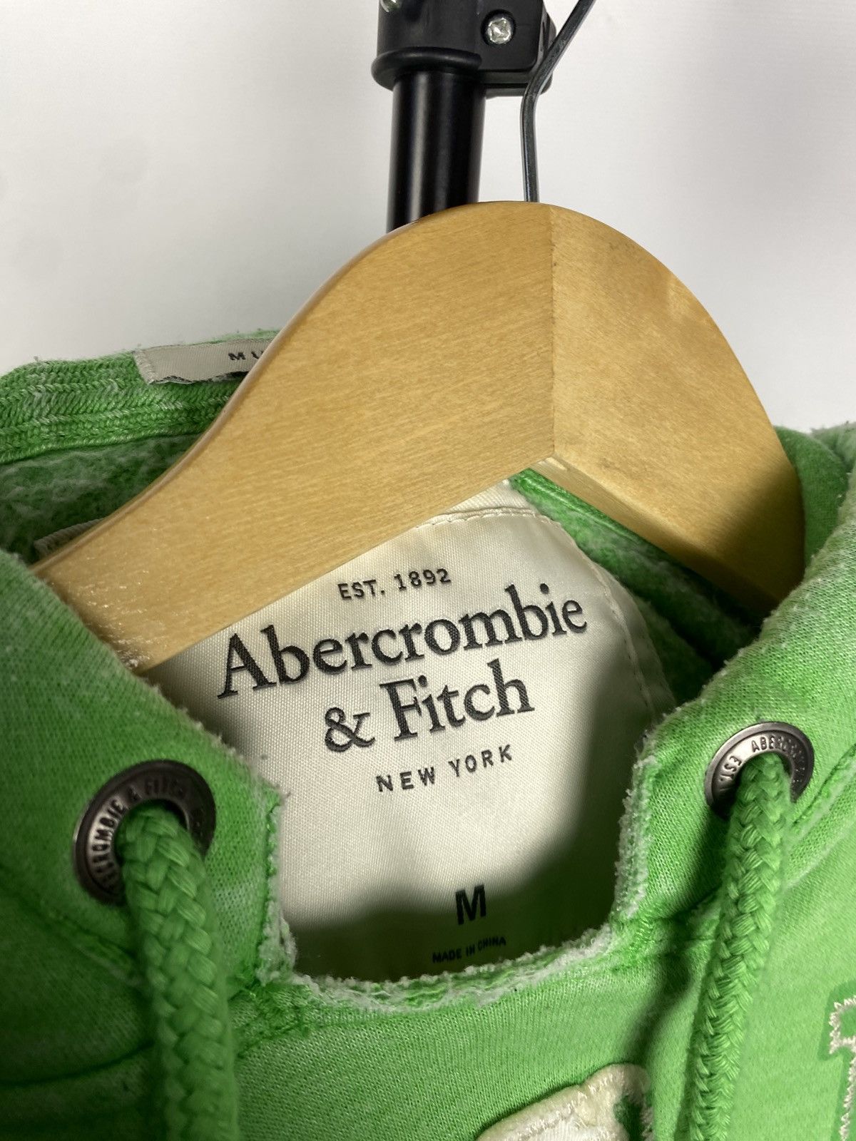 Abercrombie & Fitch × If Six Was Nine Vintage 90s Abercrombie & Fitch Vintage Y2K Logo Hoodie Size US M / EU 48-50 / 2 - 5 Thumbnail
