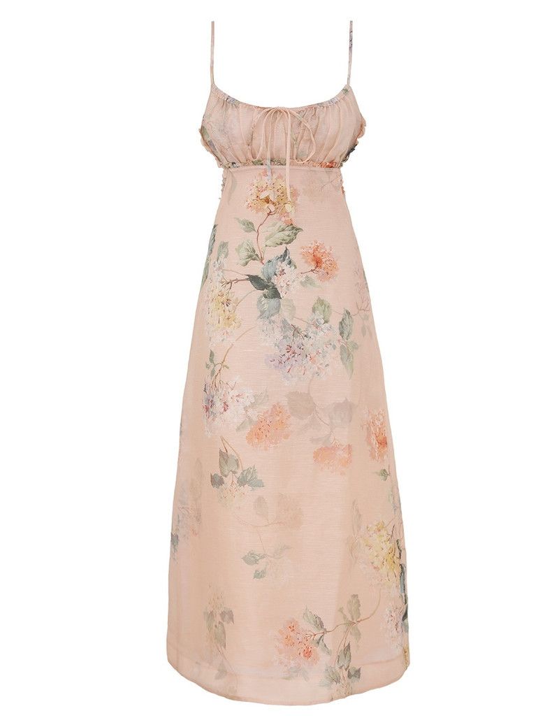 Zimmermann oc11z0226 Illuminate Drawn Slip Dress in Multicolor Size M / US 6-8 / IT 42-44 - 1 Thumbnail