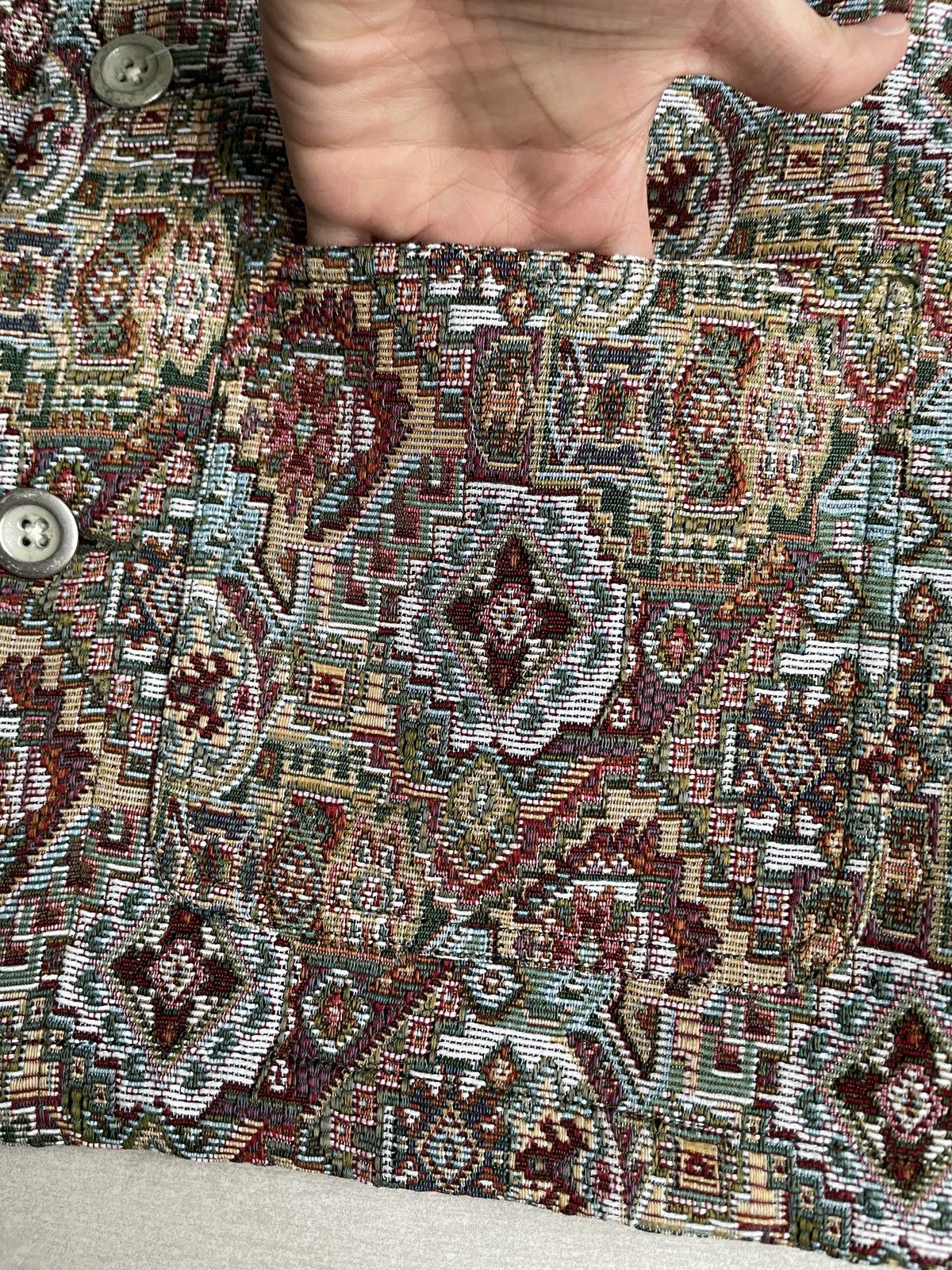 Nigel Cabourn × Vans Nigel Cabourn x Vans Vault Jacquard Chore Coat Size US M / EU 48-50 / 2 - 3 Thumbnail