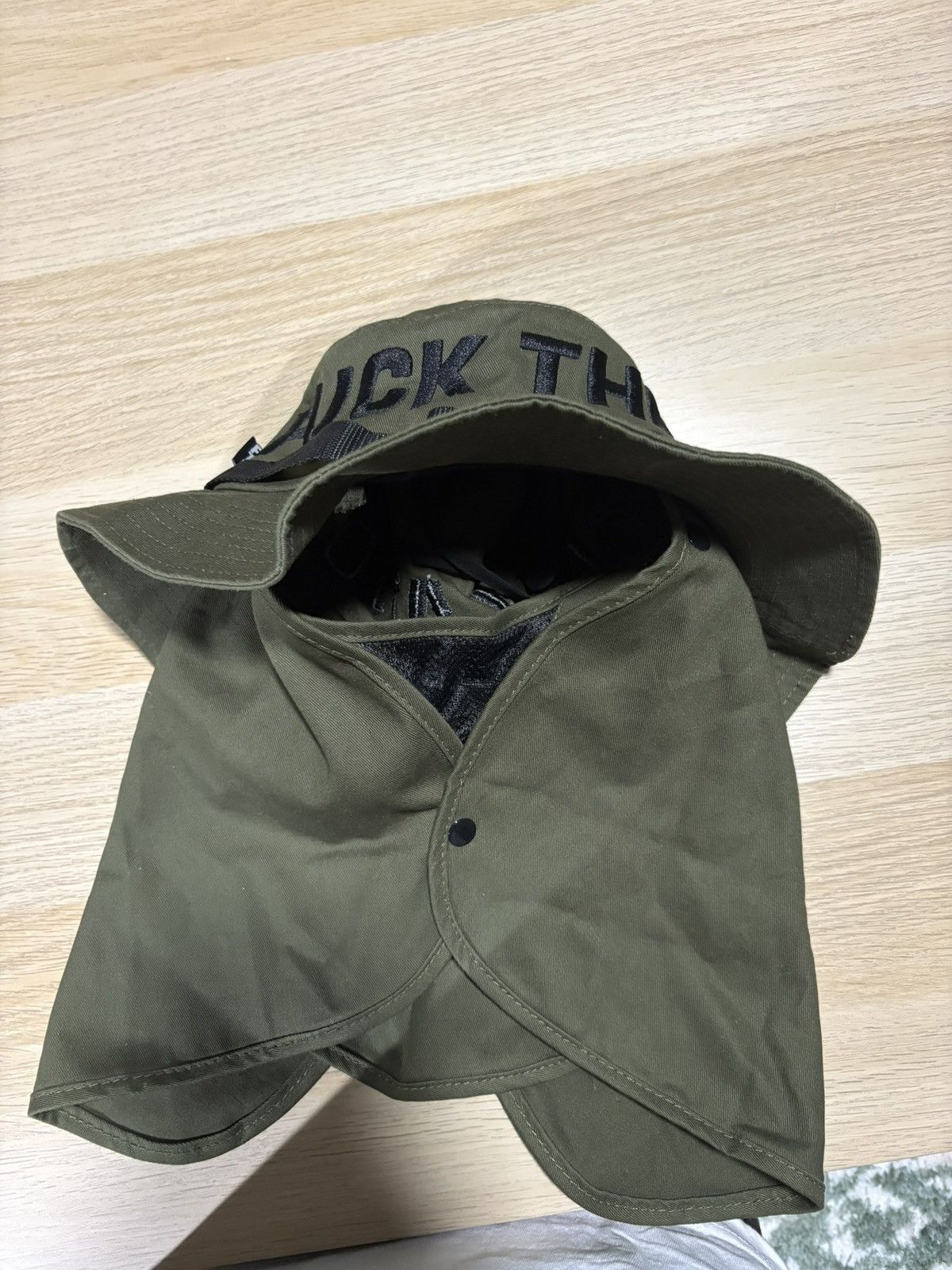 Fuck The Population Ftp bucket/boonie mask Size ONE SIZE - 2 Thumbnail