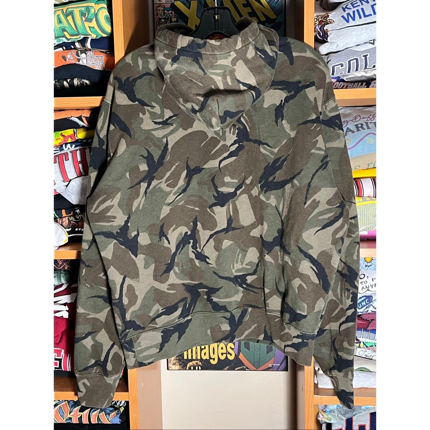 Polo Ralph Lauren Polo Ralph Lauren Pony Pullover Camo Hoodie Size US L / EU 52-54 / 3 - 3 Thumbnail