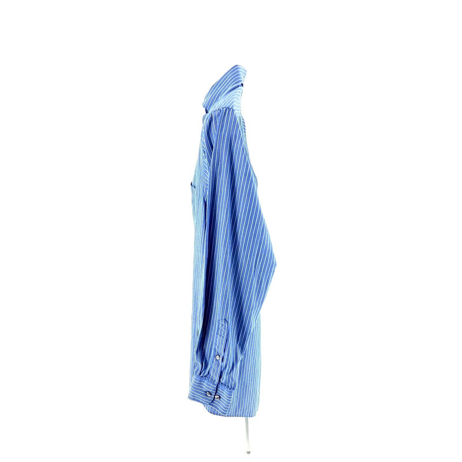 Van Heusen Van Heusen Originals Regular Fit 15-15.5 34/35 Blue Striped Size US S / EU 44-46 / 1 - 5 Thumbnail