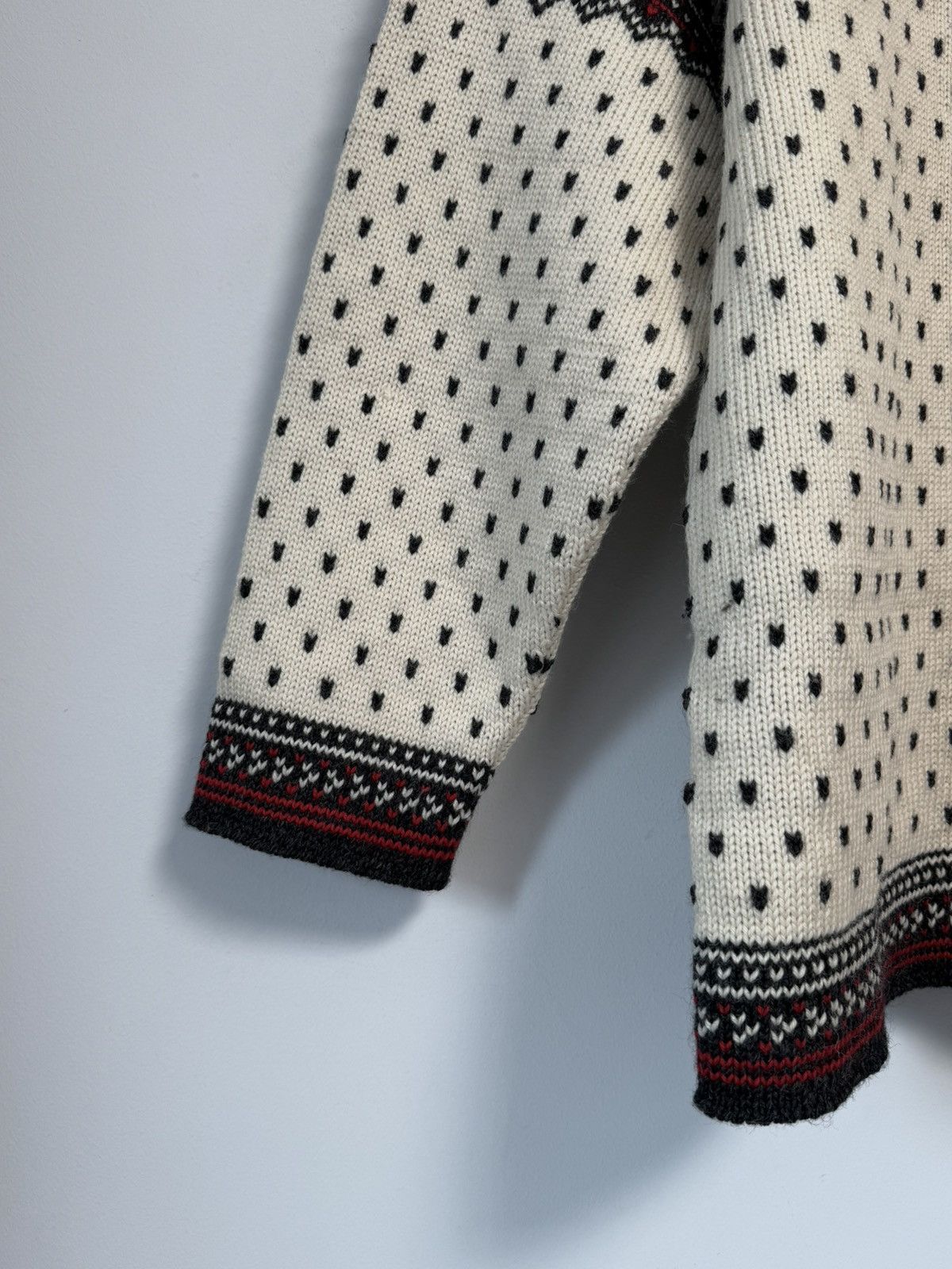 Dale Of Norway × Vintage Vintage Dale Of Norway Knit Zip Scandinavian Sweater Size US L / EU 52-54 / 3 - 5 Thumbnail