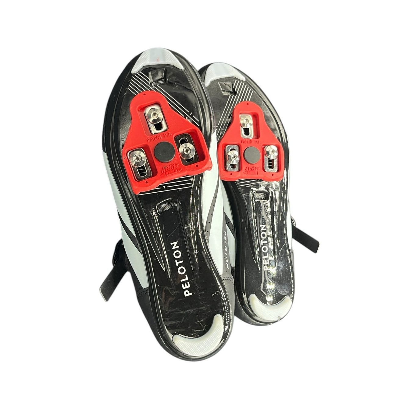 Peloton Peloton Cycling Shoes Black White Red Size 40 Women Size 9 Size US 9 / IT 39 - 2 Thumbnail
