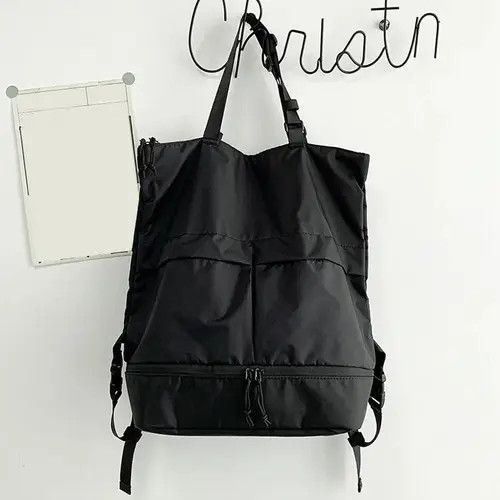 Japanese Brand Kahori x Mieko Utility grunge military tote bag backpack Size ONE SIZE - 3 Thumbnail