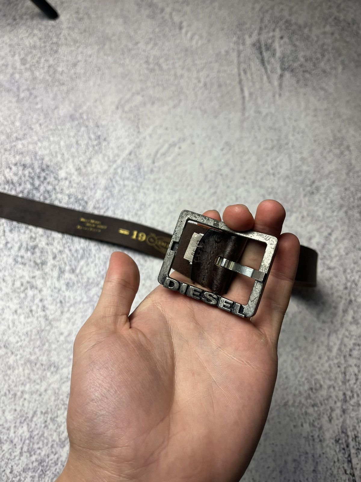 Diesel Vintage Diesel Belts Leather Japanese Brand Y2K streetwear Size ONE SIZE - 12 Thumbnail