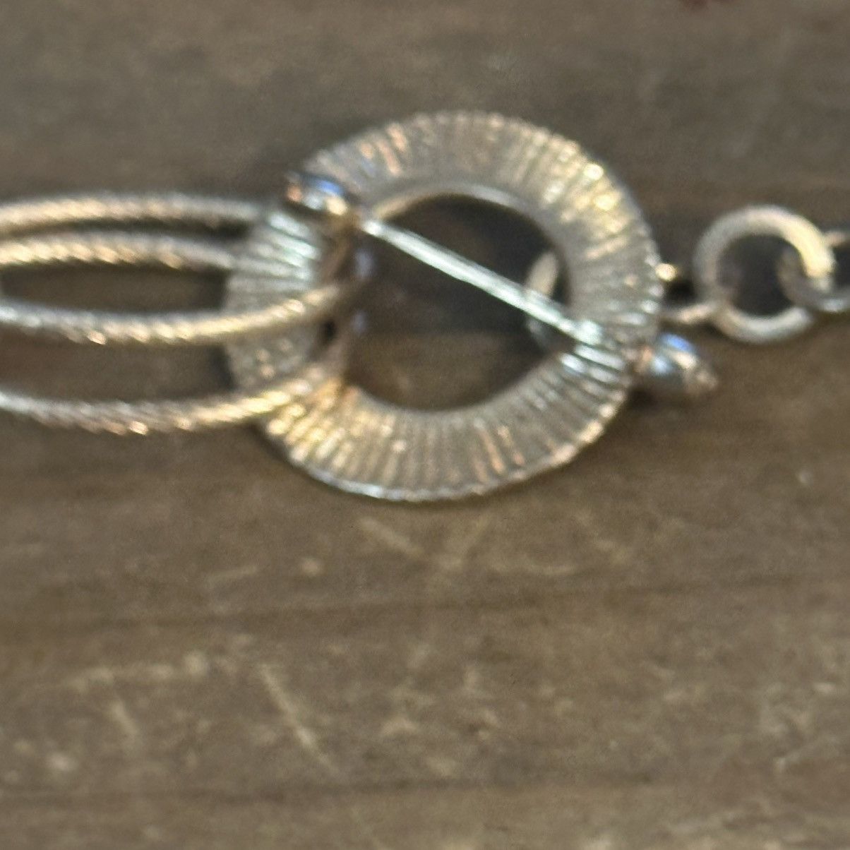 Other Chunky link woven crystal dangles necklace Size ONE SIZE - 5 Thumbnail