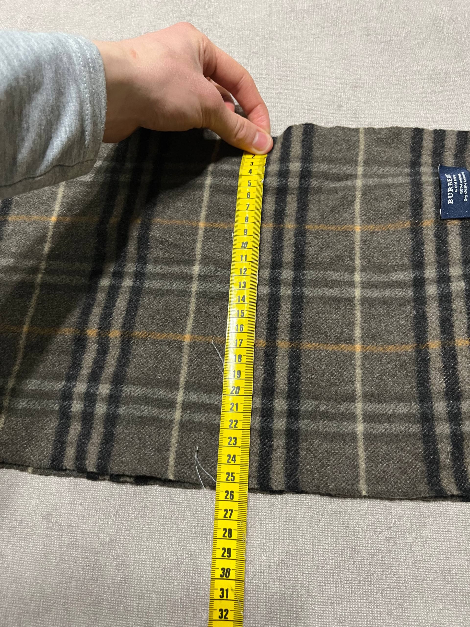 Burberry Vintage Burberry Scarf Check Burberrys 142x25cm 55x10inch Size ONE SIZE - 8 Thumbnail