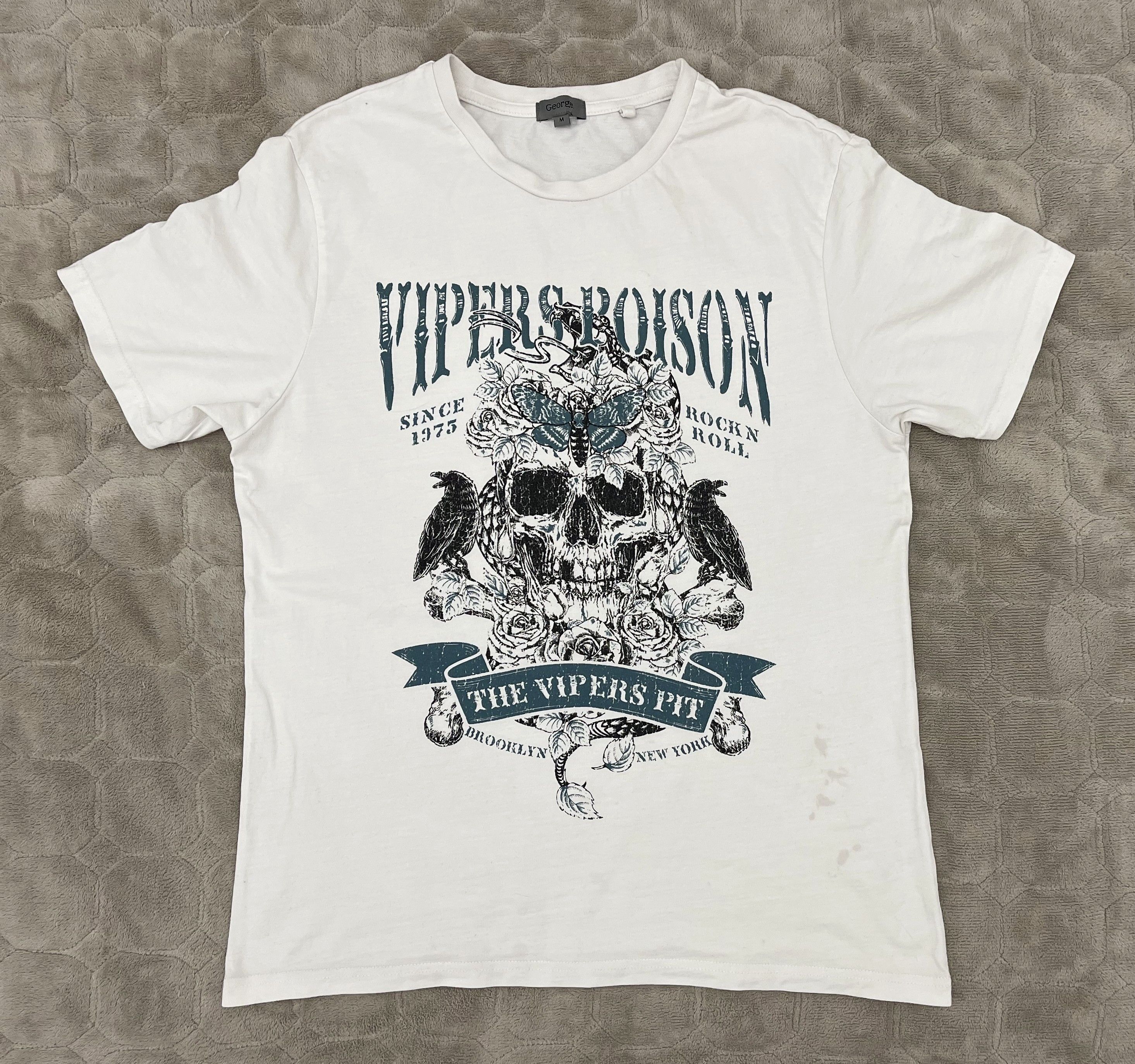 Vintage Vintage Skull VIPERS POISON ROCK N ROLL Size US M / EU 48-50 / 2 - 1 Thumbnail