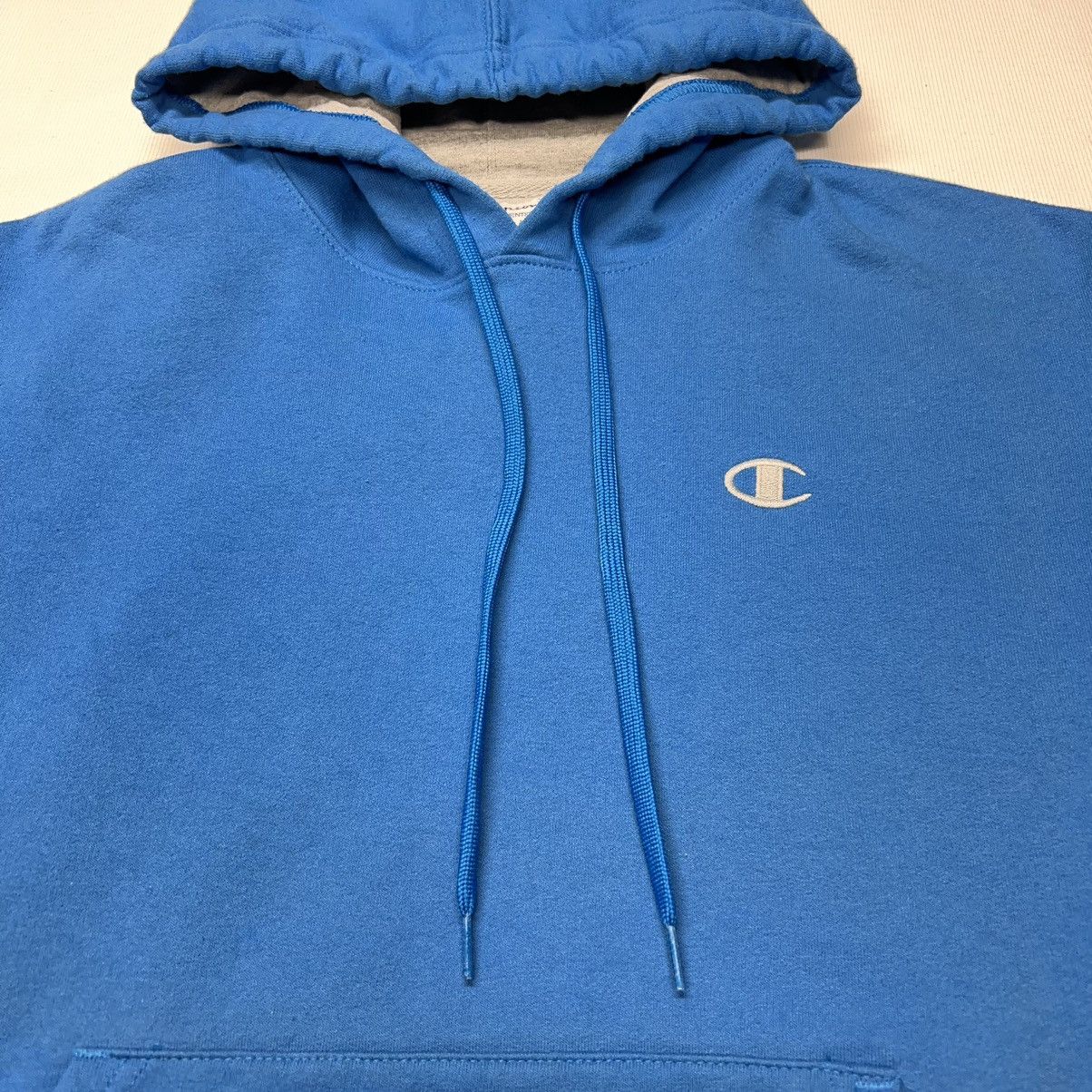 Champion Champion Eco Hoodie Blue Sweatshirt Pullover Sweater Logo Size US M / EU 48-50 / 2 - 4 Thumbnail