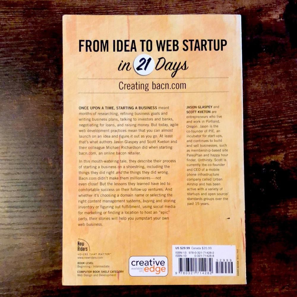 Designer From Idea to Web Startup in 21 Days Book Size ONE SIZE - 2 Thumbnail