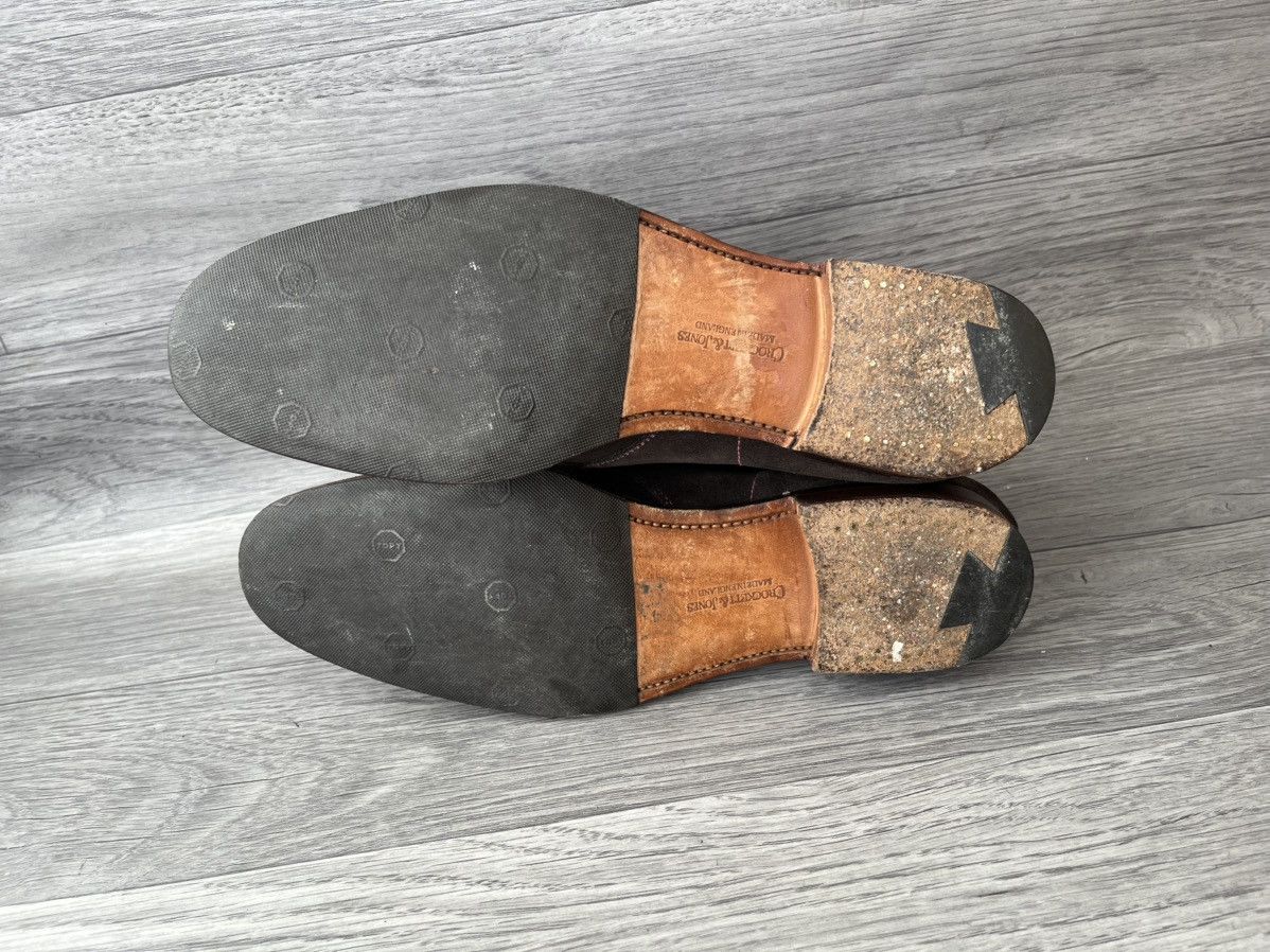 Crockett & Jones Crockett and jones chukka brown suede boots sz uk 7.5D Size US 8.5 / EU 41-42 - 9 Thumbnail