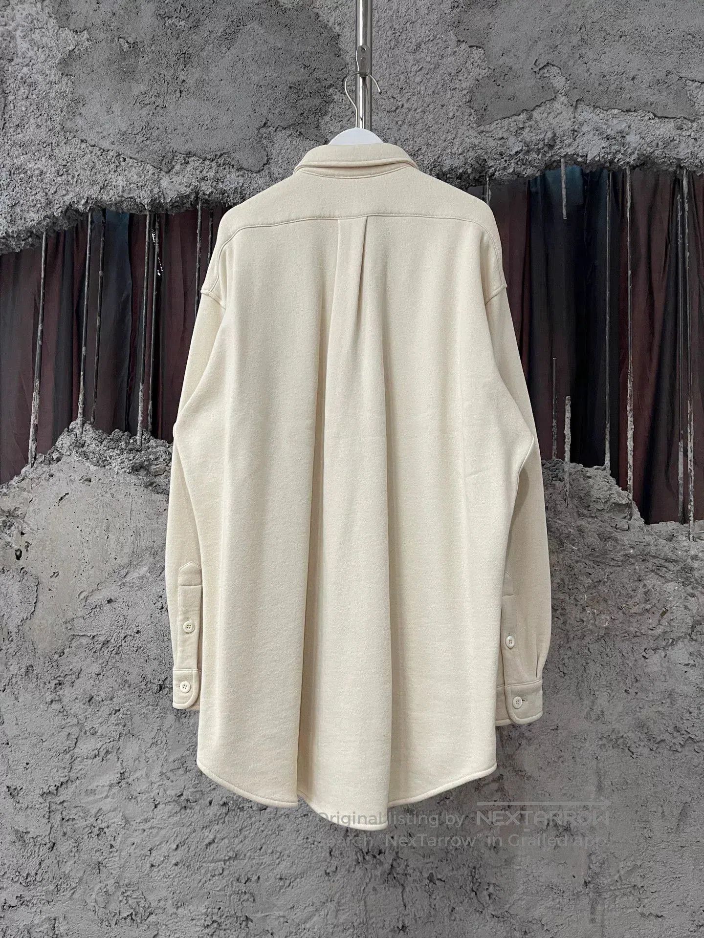 Miu Miu Miumiu White Thick Shirt Size S. Size S / US 4 / IT 40 - 2 Thumbnail