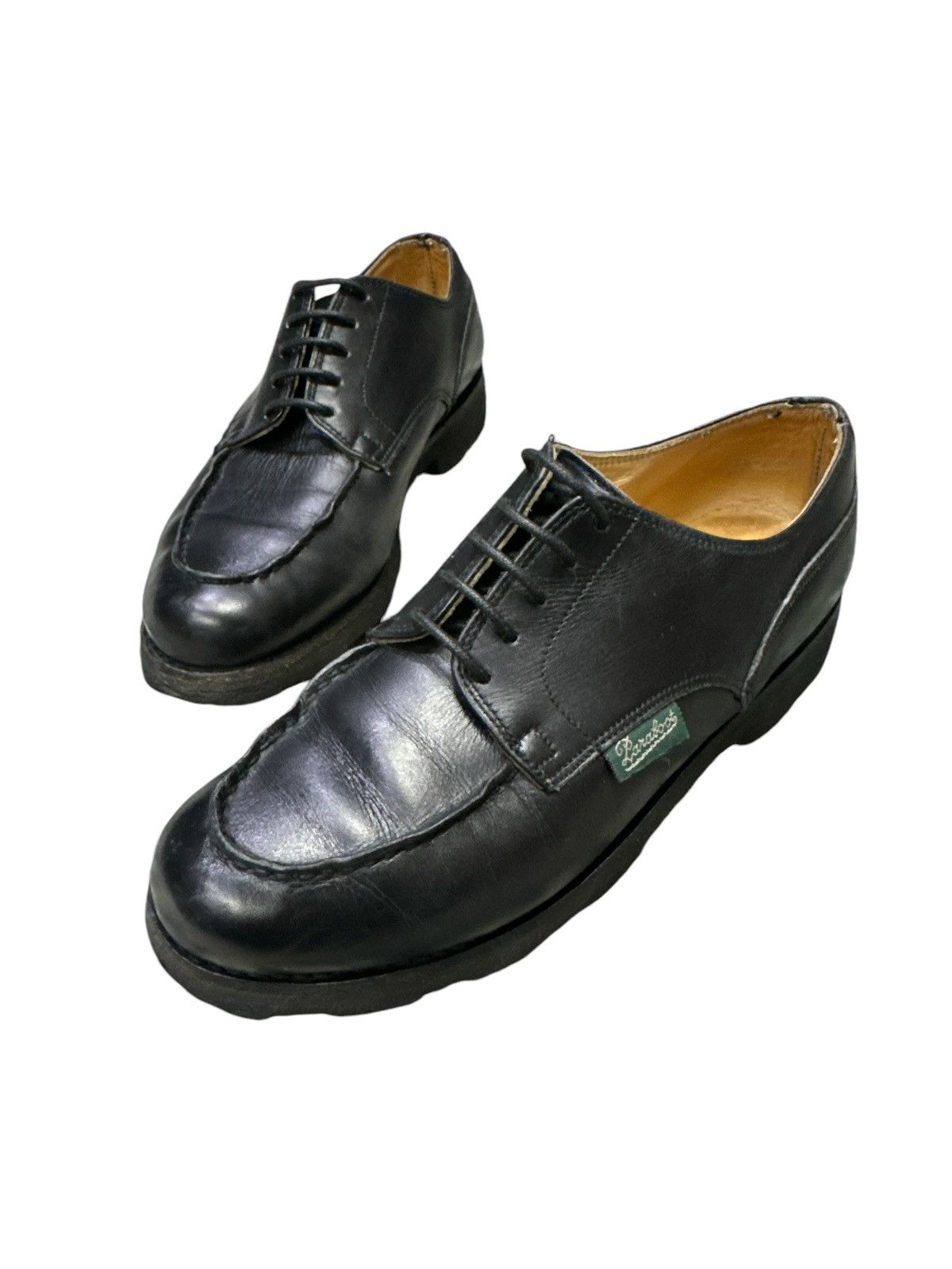 Paraboot PARABOOT CHAMBORD LACE UP SHOES LEATHER Size US 5 / IT 35 - 3 Thumbnail