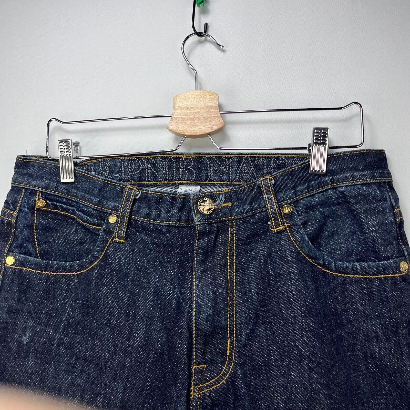 Vintage Vintage Y2K PNB Nation Baggy Jeans 34 Skater Grafiti Hip Hop Size US 34 / EU 50 - 7 Thumbnail