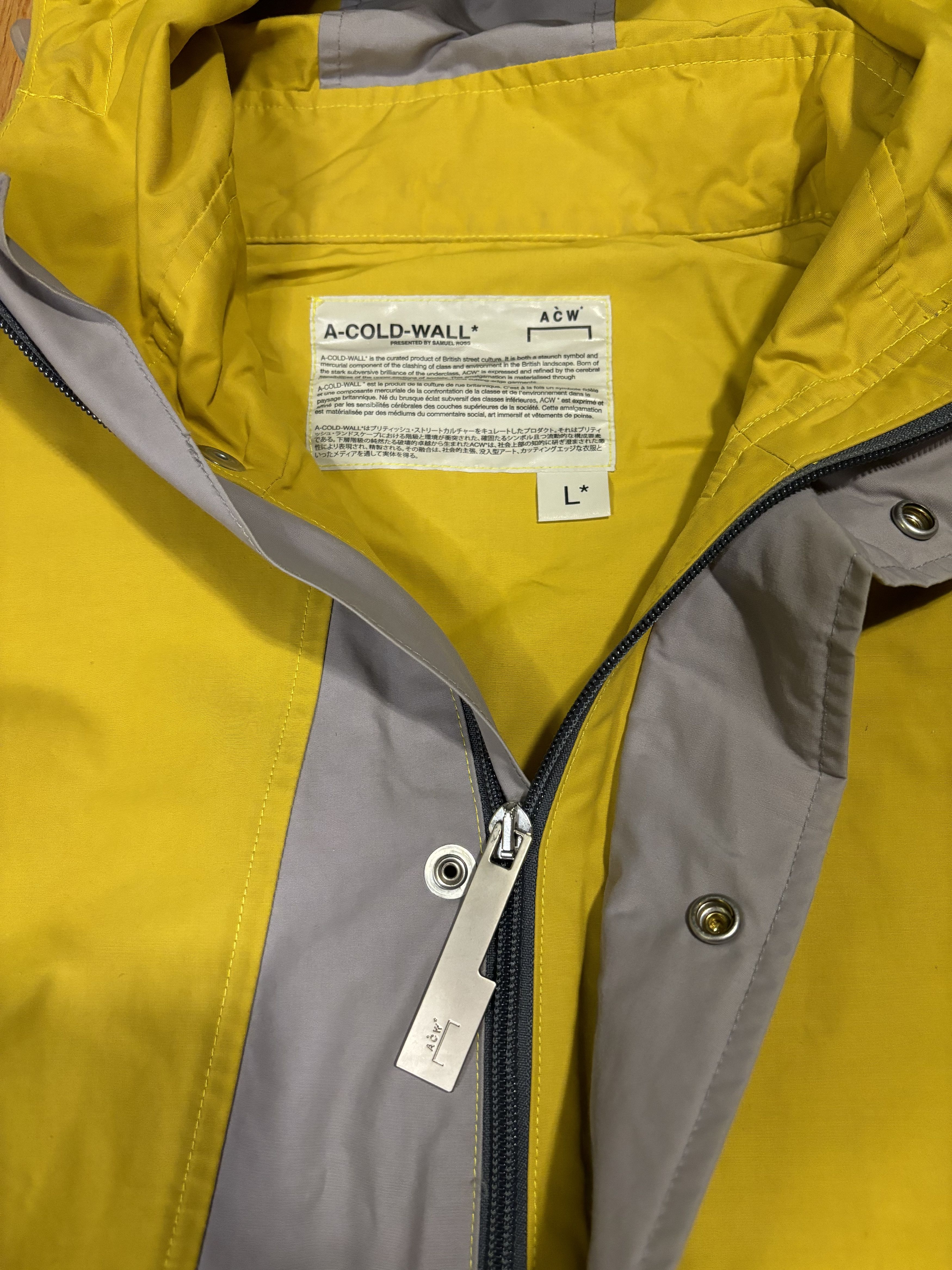 A-COLD-WALL* ASYMMETRICAL RAIN JACKET Size US L / EU 52-54 / 3 - 3 Thumbnail