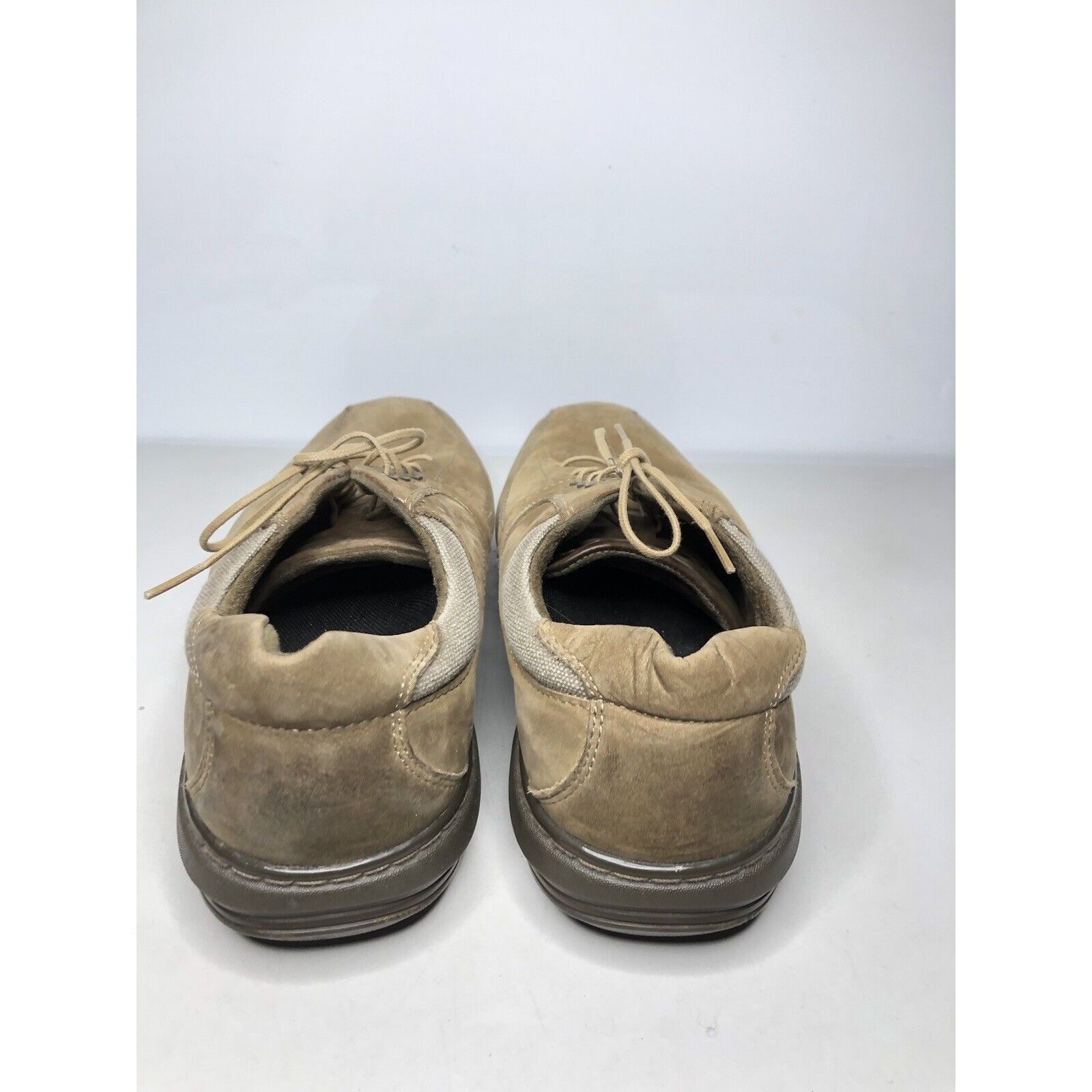 Other Abeo Mason Tan Leather Casual Comfort Lace Up Oxford Shoes M Size US 9 / EU 42 - 4 Thumbnail