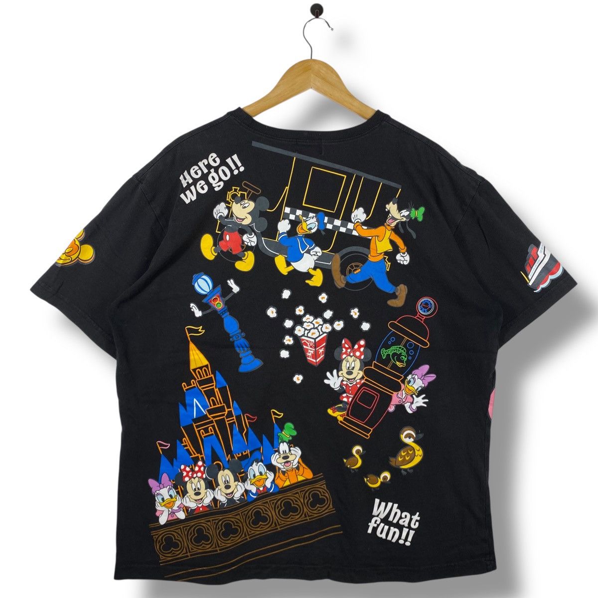 Disney × Vintage Vintage 00's DISNEY BESTIES Cartoon Colourful Graphic Tee Size 3XL / US 20-22 - 6 Thumbnail
