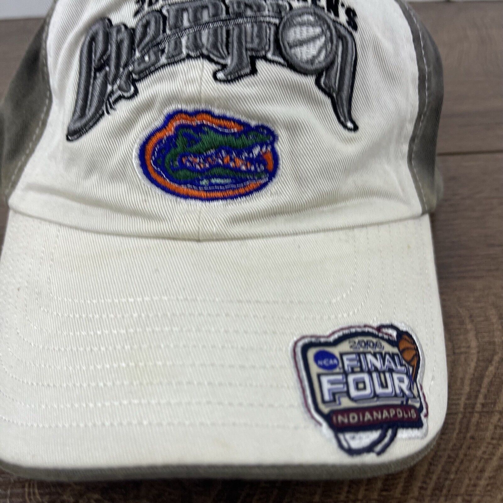 Other 2006 Florida Gators Champions Hat White Cap Hat Adjustable H Size ONE SIZE - 8 Thumbnail