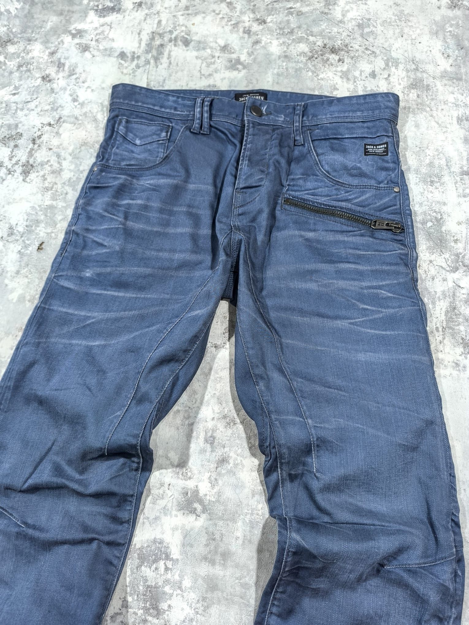 Other slimfit hedi slimane indie sleaze rockstar waxed jeans Size US 34 / EU 50 - 3 Thumbnail