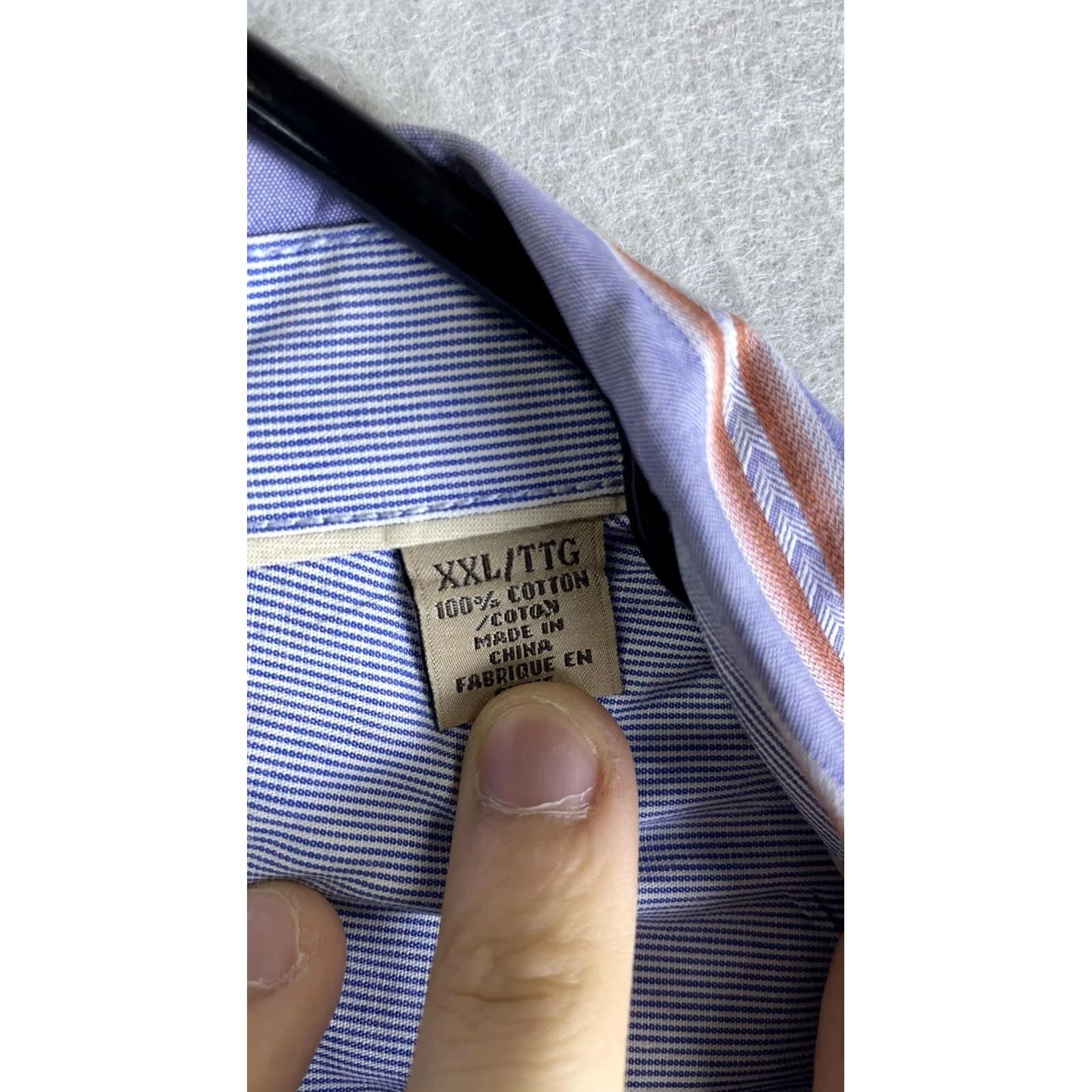 Tommy Bahama Tommy Bahama Jeans Shirt Mens 2XL Purple Stripe Long Sleeve Button Front Casual Size US XXL / EU 58 / 5 - 3 Thumbnail