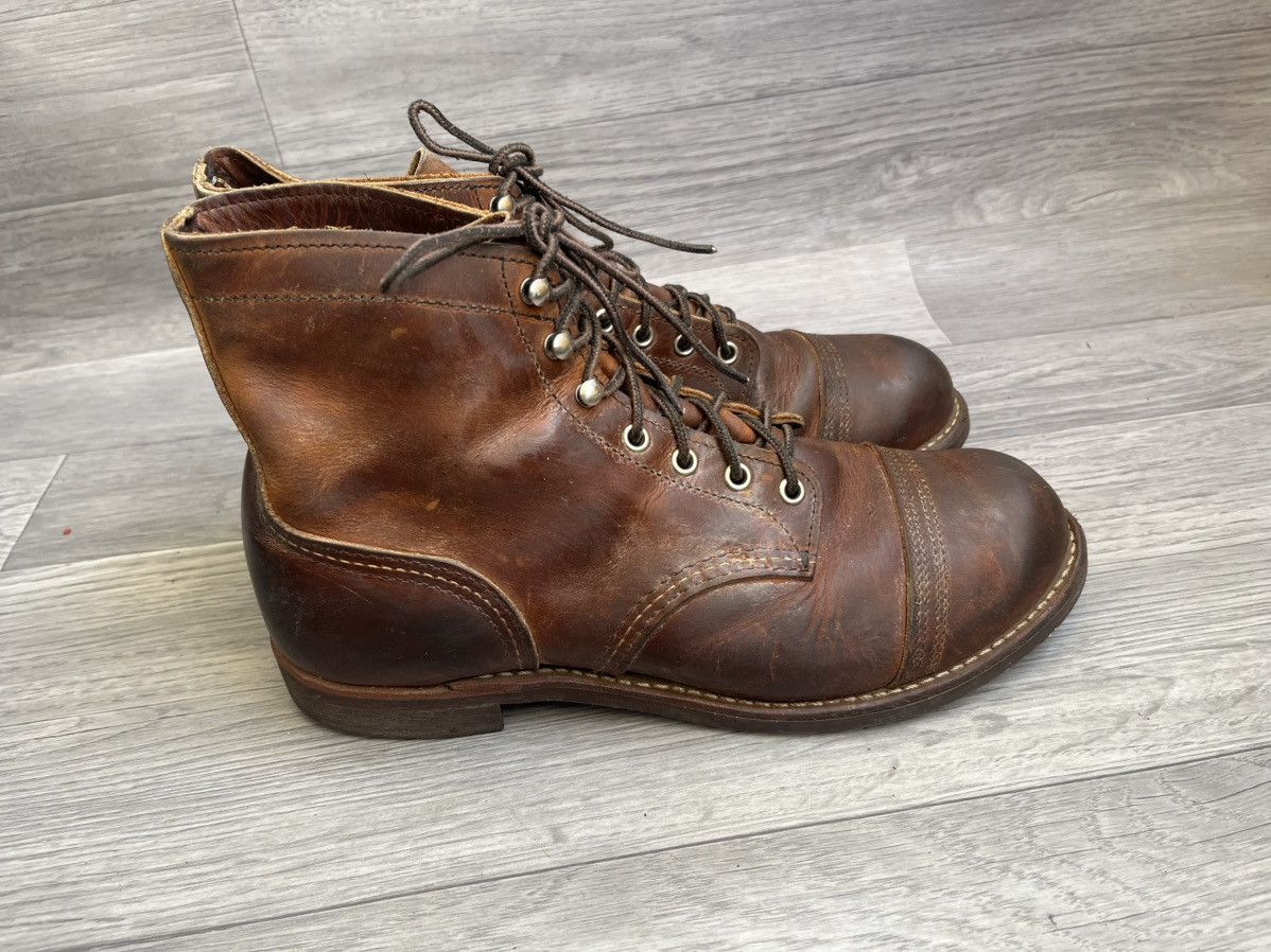 Red Wing Red wing iron ranger combat brown boots style 8085 Size US 10 / EU 43 - 6 Thumbnail