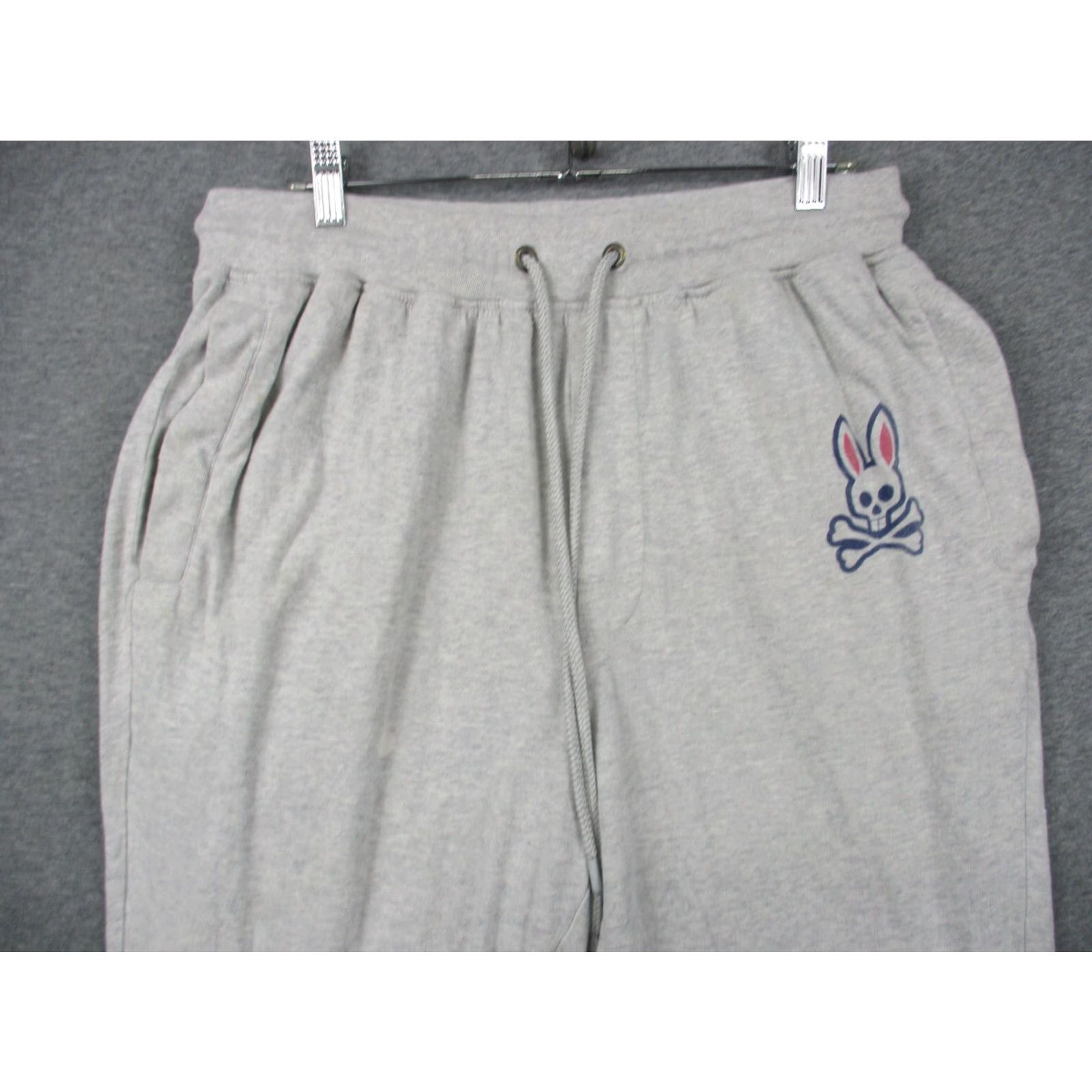 Psycho Bunny Psycho Bunny Sweatpants Mens Small Joggers Big Bunny Logo Cotton Blend Size US 29 - 2 Thumbnail