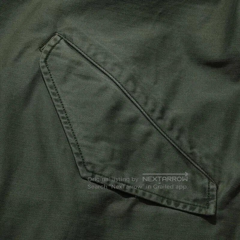 Madness long green jacket with drawstring hem. Size US XL / EU 56 / 4 - 5 Thumbnail