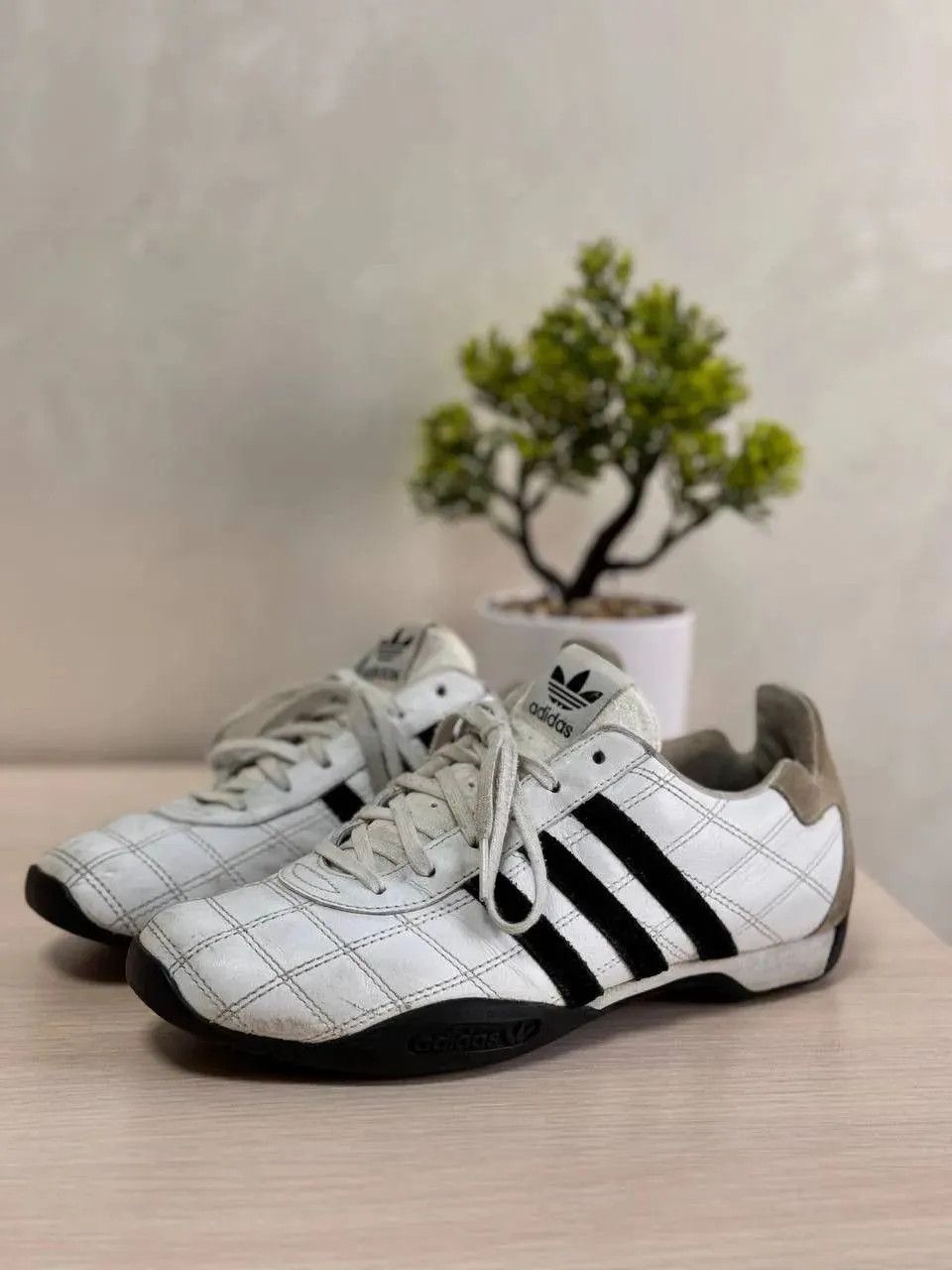 Adidas × Vintage VINTAGE TUSCANY LEATHER SHOES SNEAKERS Y2K F1 Moto Size US 6 / IT 36 - 1 Thumbnail