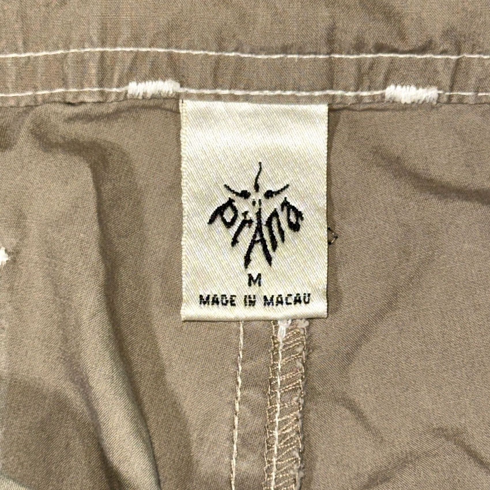 Prana Prana Women’s Cargo Pants Tan Medium Adjustable Waist Outdoor Straight Leg Size 32" / US 10 / IT 46 - 2 Thumbnail