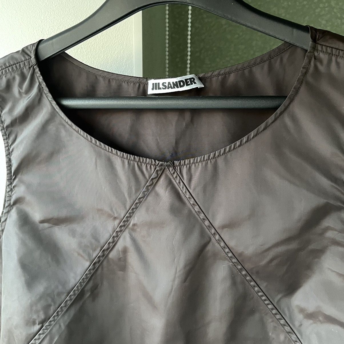 Jil Sander 1990s Slit Tank Top Size M / US 6-8 / IT 42-44 - 2 Thumbnail