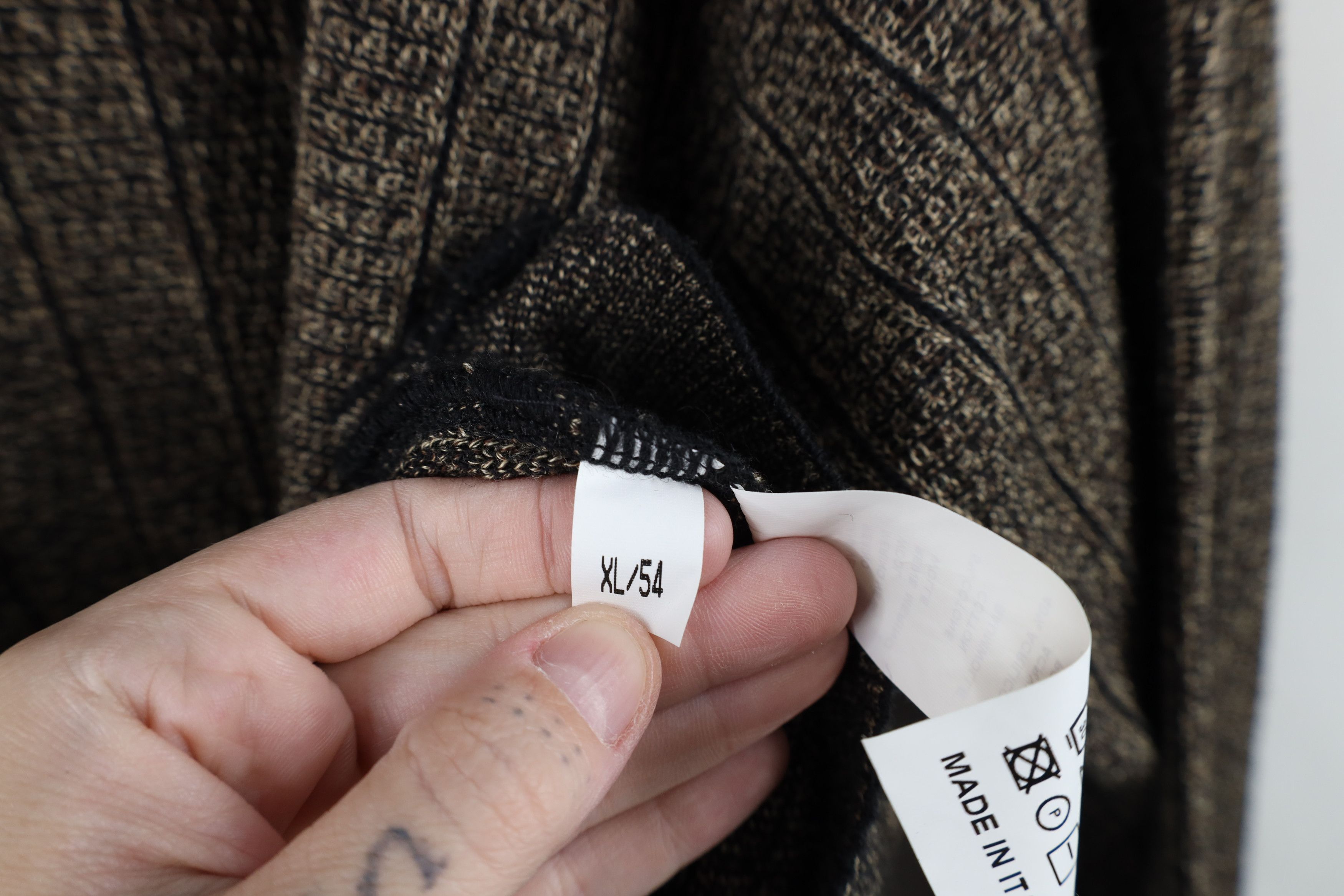 Vintage Vintage 90s Streetwear Knit Half Zip Collared Sweater Size US XL / EU 56 / 4 - 7 Thumbnail