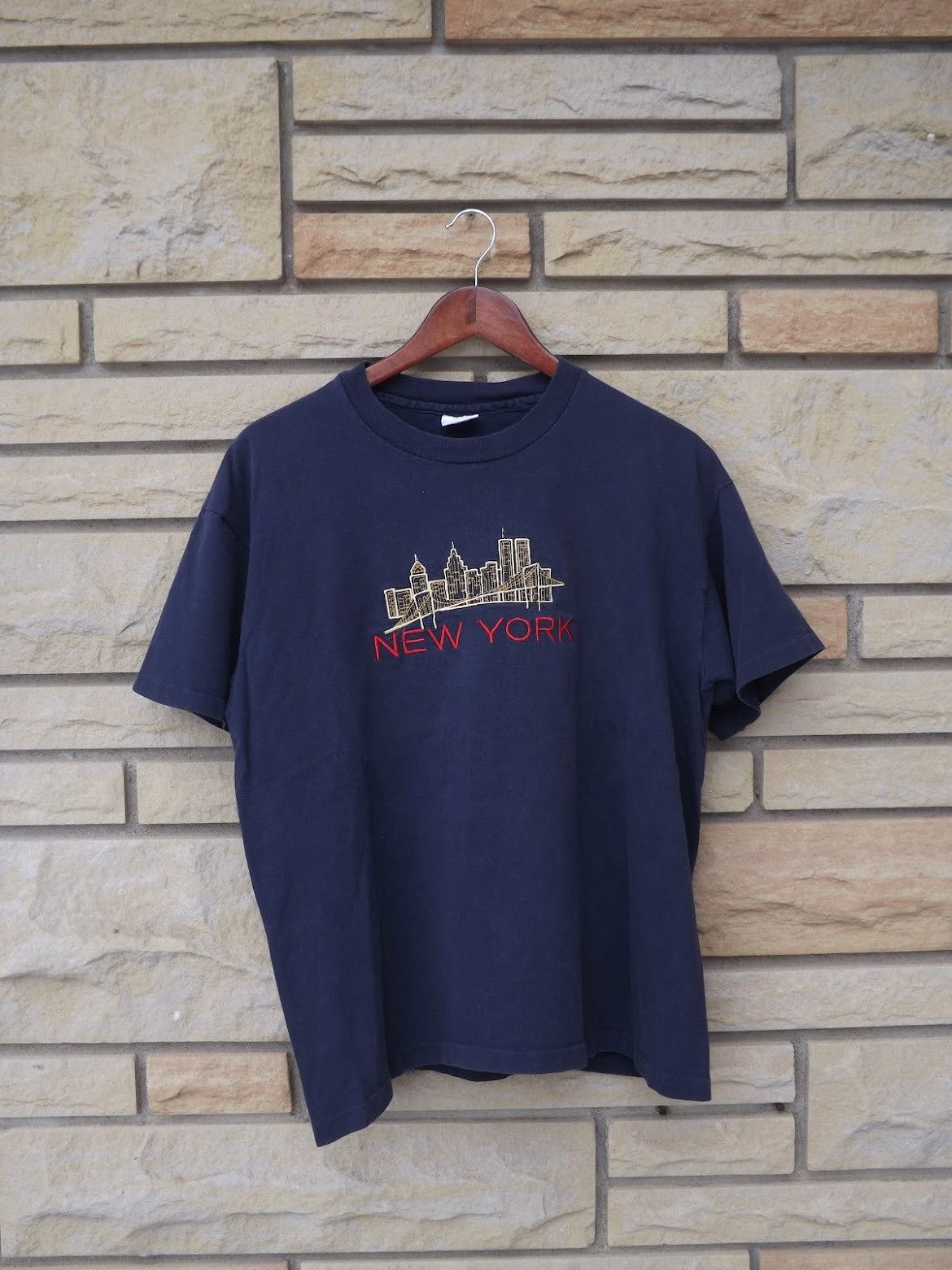 Anvil Vintage Anvil “New York Skyline” Tee Size US L / EU 52-54 / 3 - 1 Thumbnail