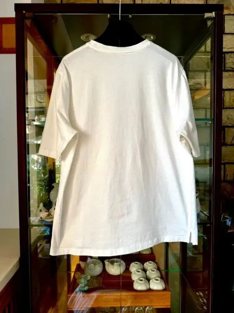 Hermes Hermes anaglyph print tee-2505 Size US L / EU 52-54 / 3 - 2 Thumbnail