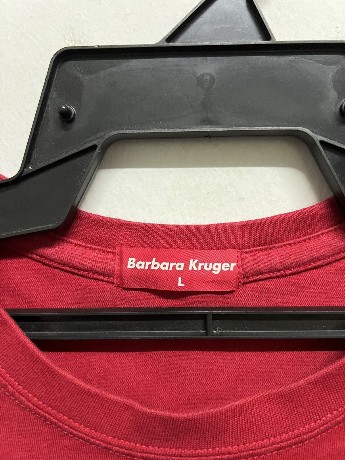 Barbara Kruger × Vintage Vintage 90’s Barbara Kruger Your Comfort is Silence Art Size US L / EU 52-54 / 3 - 4 Thumbnail