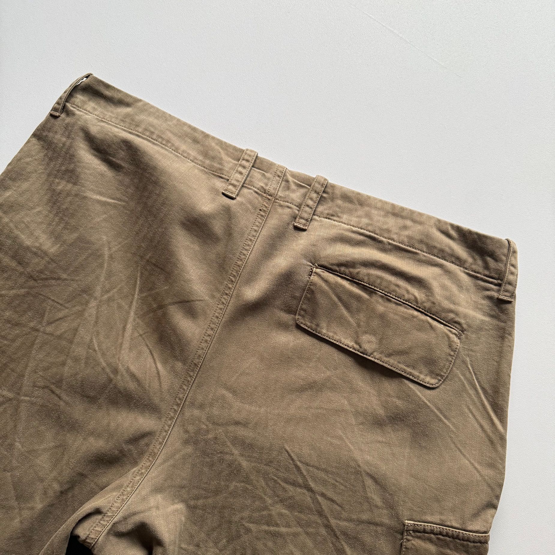 Our Legacy SS24 Our Legacy Mount Shorts Uniform Olive Herringbone $440 Size US 34 / EU 50 - 10 Thumbnail