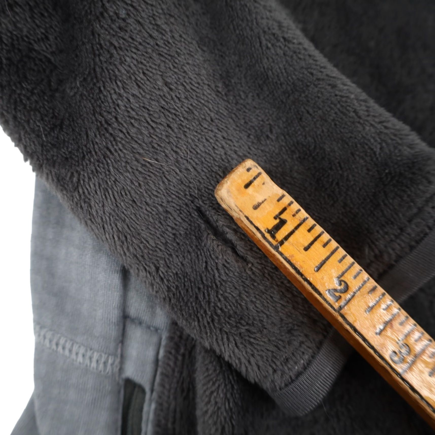 Patagonia VINTAGE Patagonia Mens S Rhythm Deep Pile Fleece Jacket Gray Size US S / EU 44-46 / 1 - 6 Thumbnail