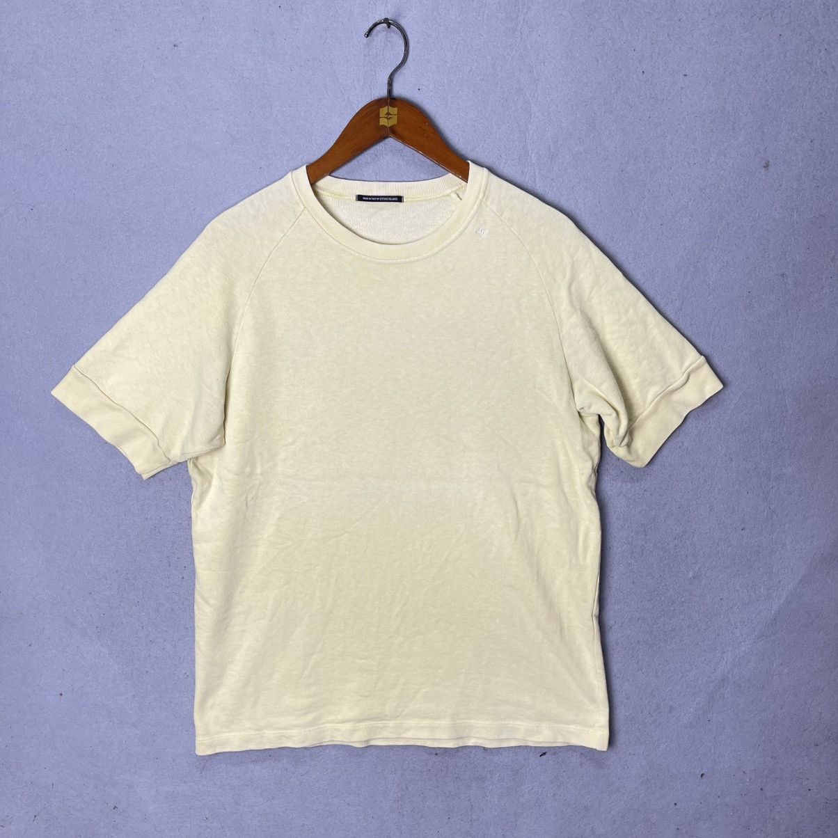 Stone Island Vintage Stone Island Short Sleeve Sweatshirt Size US L / EU 52-54 / 3 - 1 Thumbnail
