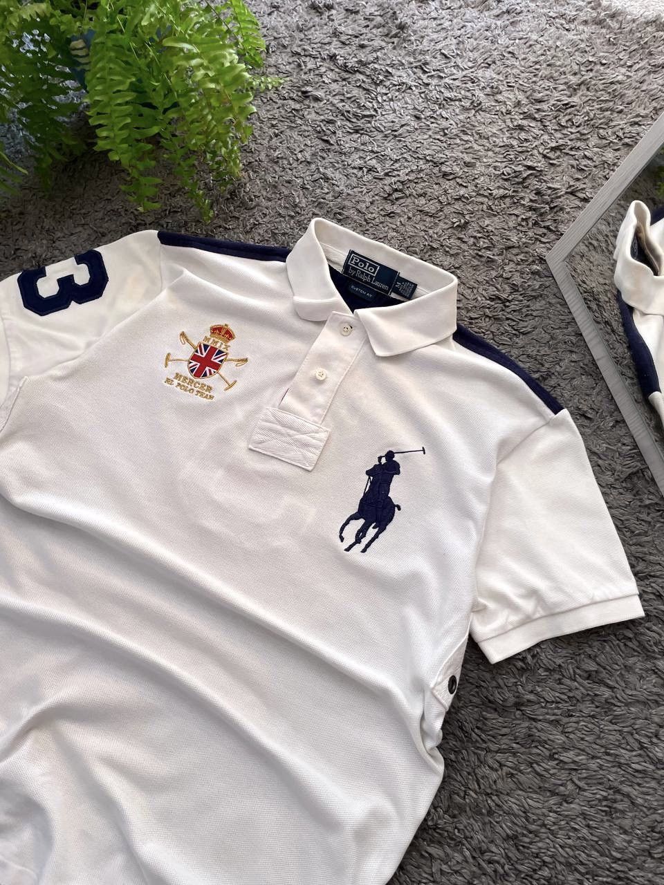 Polo Ralph Lauren × Vintage 00s Polo Ralph Lauren T-Shirt Streetwear Chief Keef Logo Y2k Size US M / EU 48-50 / 2 - 5 Thumbnail