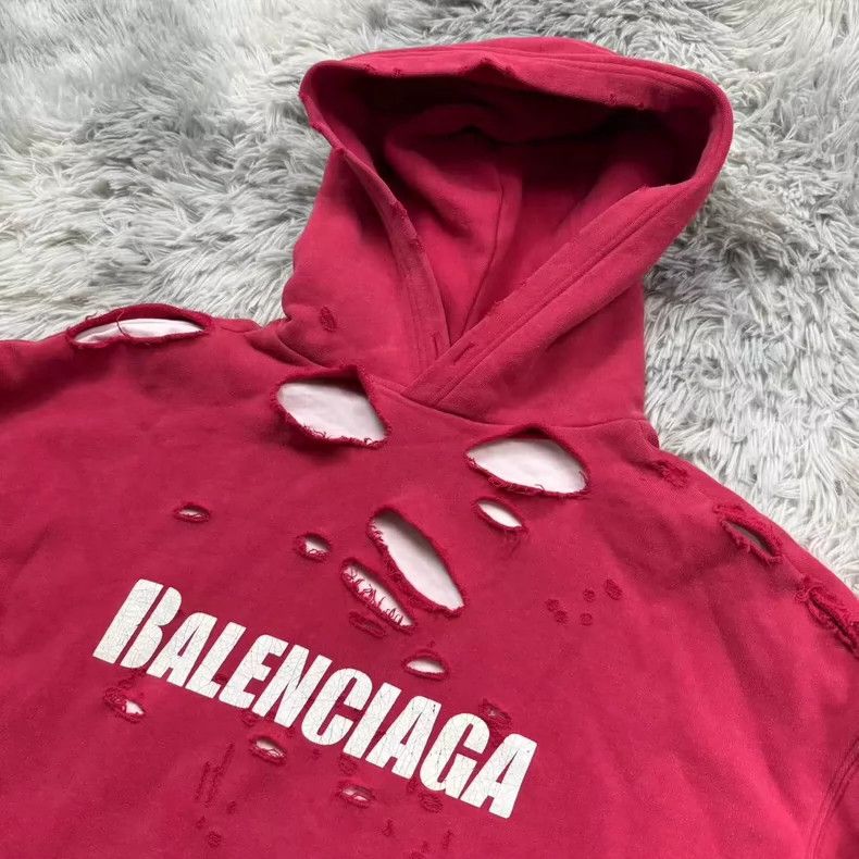 Balenciaga Balenciaga Damaged double-layer sweater Size US S / EU 44-46 / 1 - 3 Thumbnail