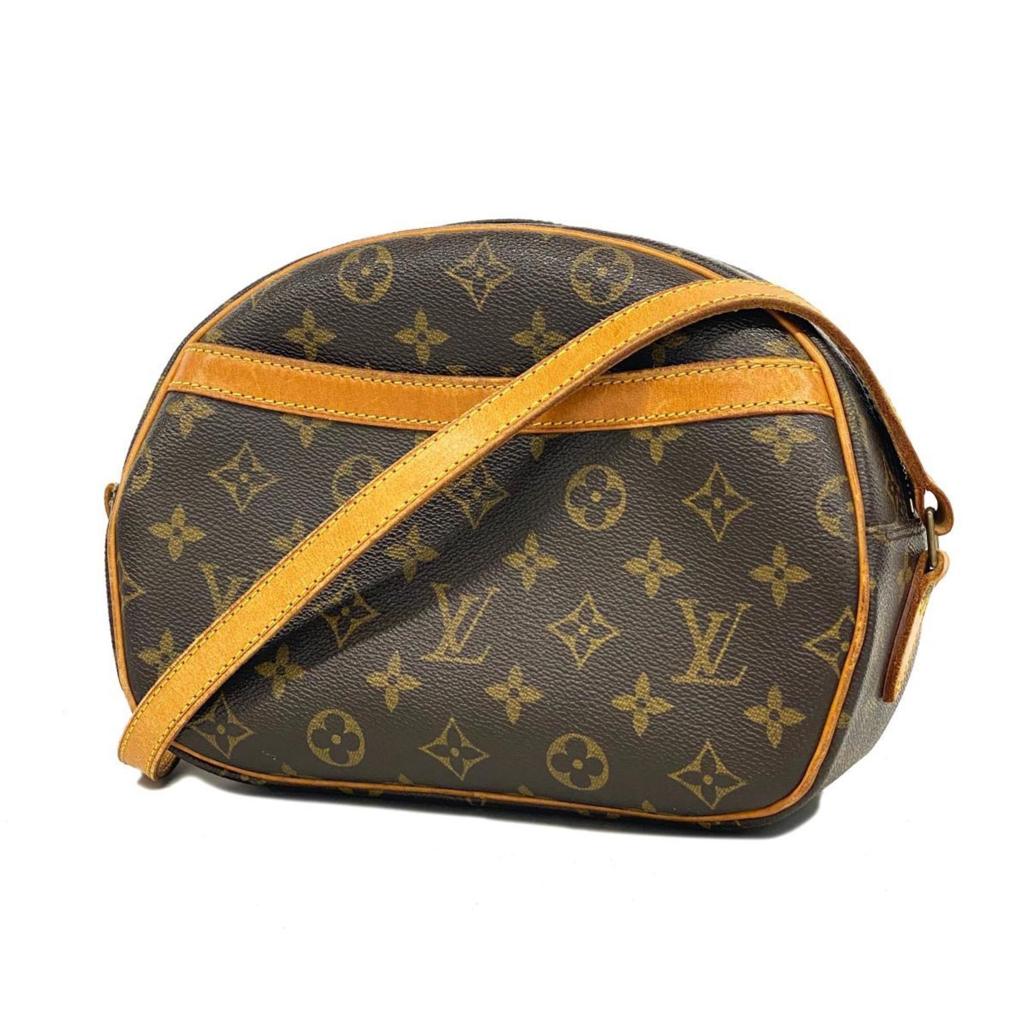 image of Louis Vuitton Shoulder Bag Monogram Blois M51221 Brown Ladies, Women's